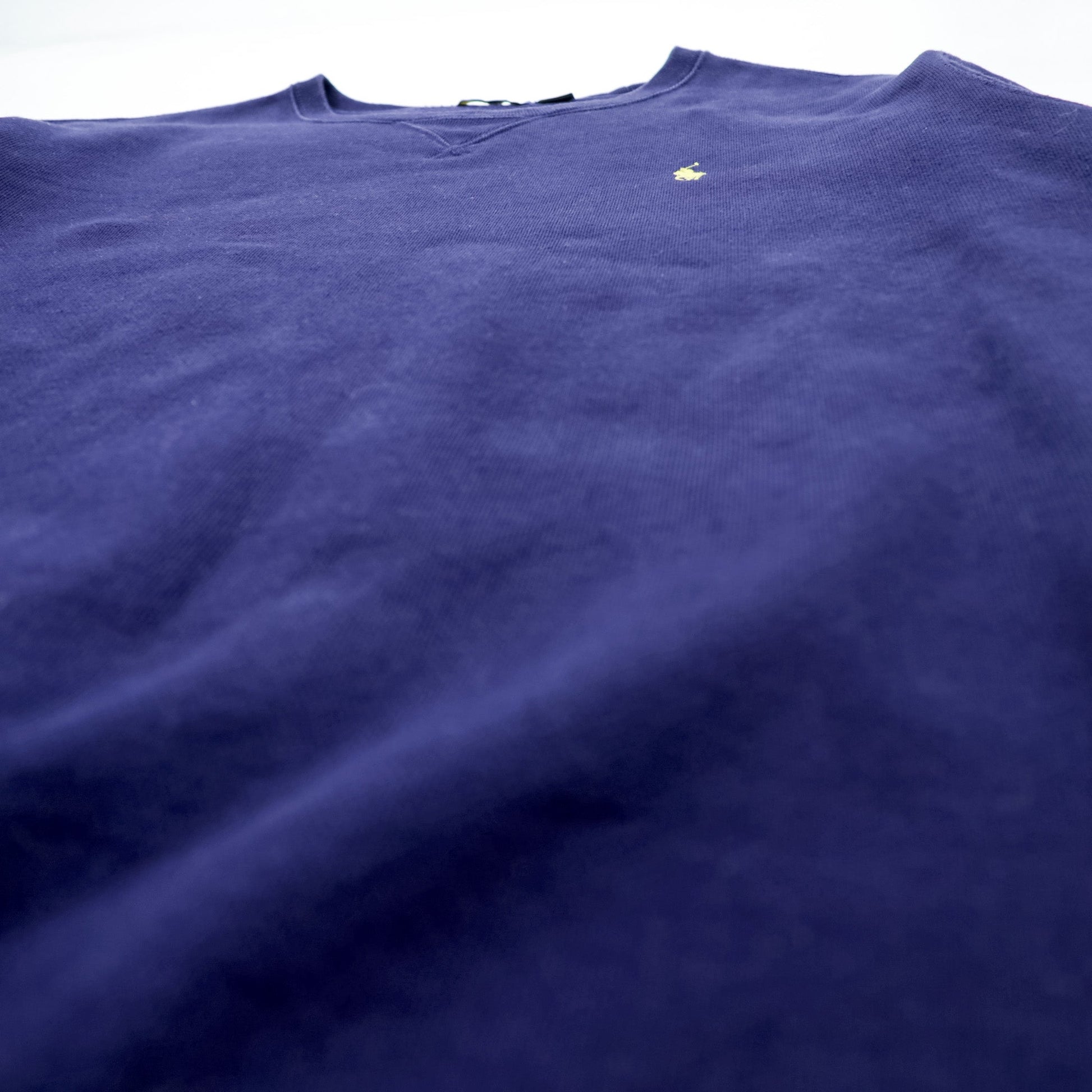 Polo Ralph Lauren 前V スウェット トレーナー XL ネイビー スモールポニー ロゴ 刺繍