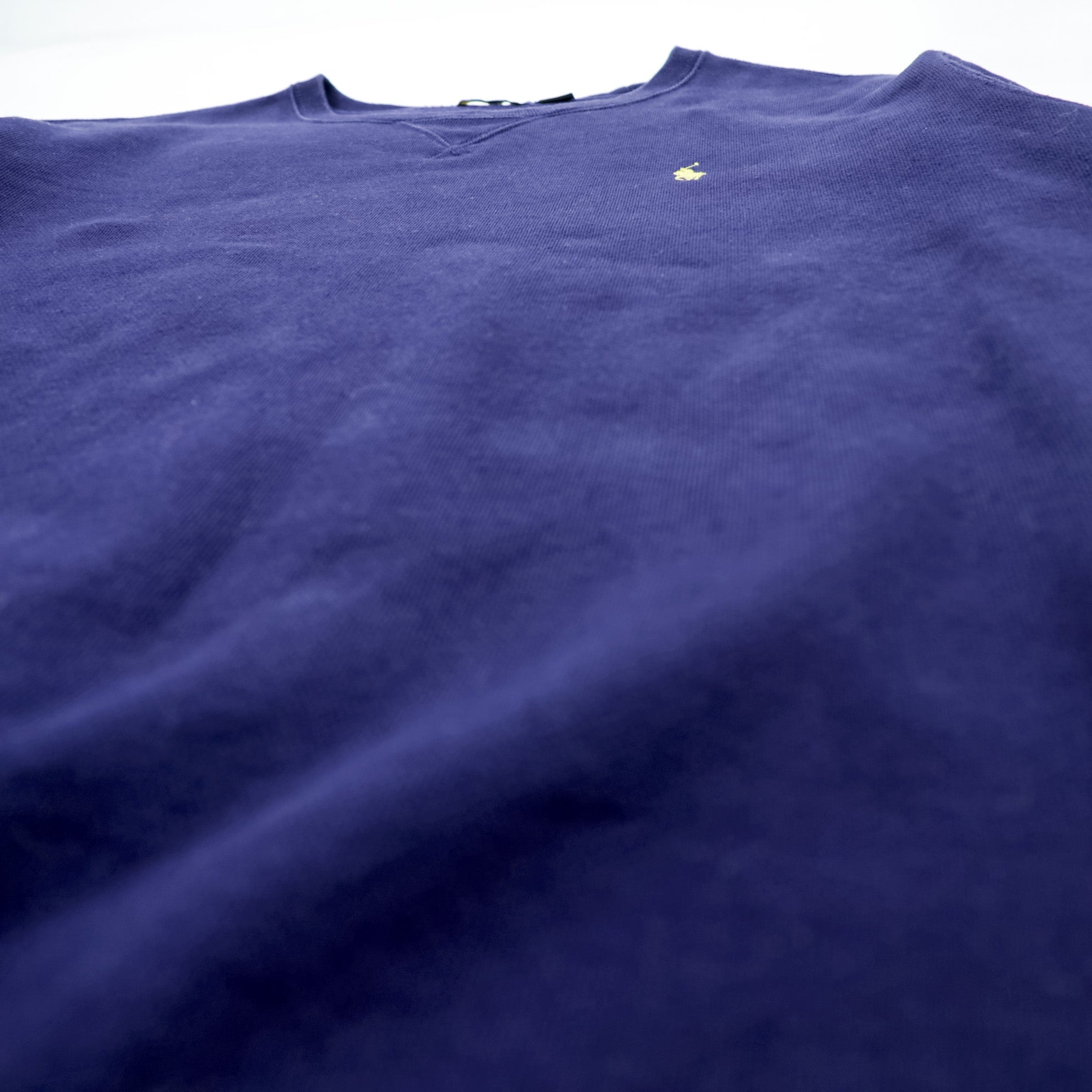 Polo Ralph Lauren 前V スウェット トレーナー XL ネイビー スモールポニー ロゴ 刺繍