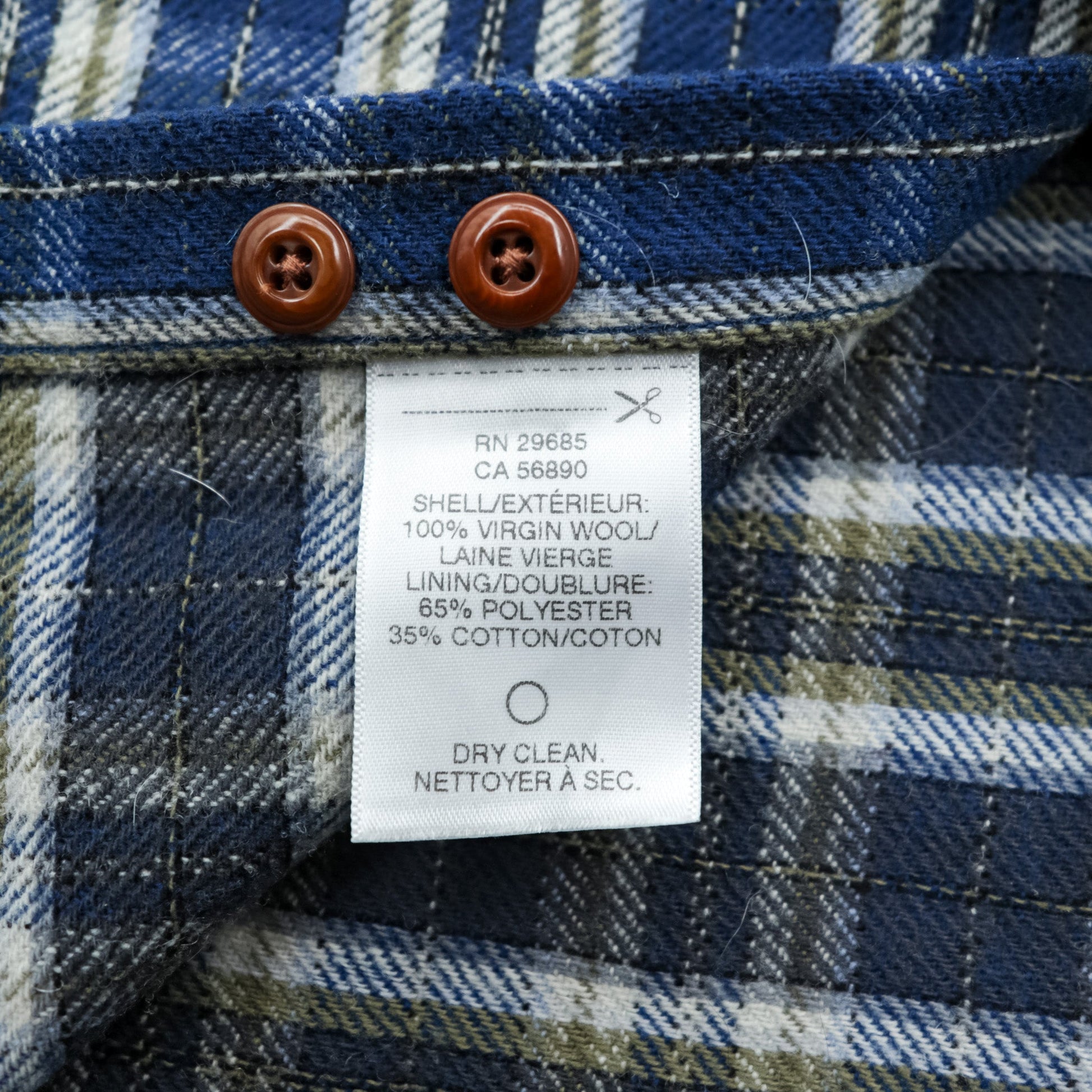 PENDLETON フランネルシャツ XL ブルー チェック Thomas Kay Collection エルボーパッチ 胸ポケット