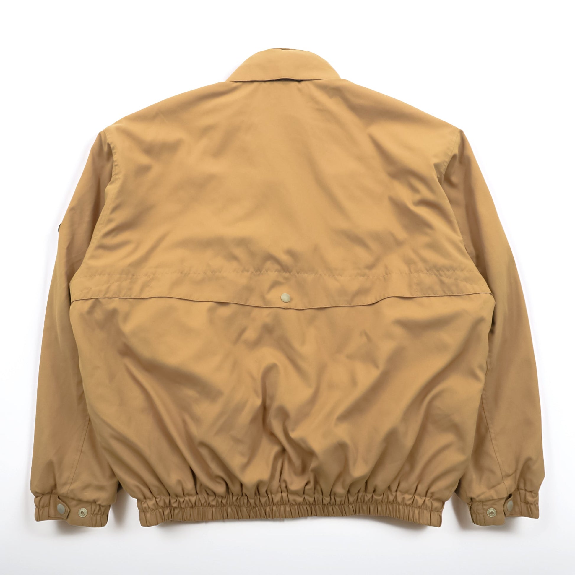 KENZO GOLF 90年代 ウィンドブレーカー スイングトップ 中綿 ブルゾン XL ベージュ 防水 フード収納