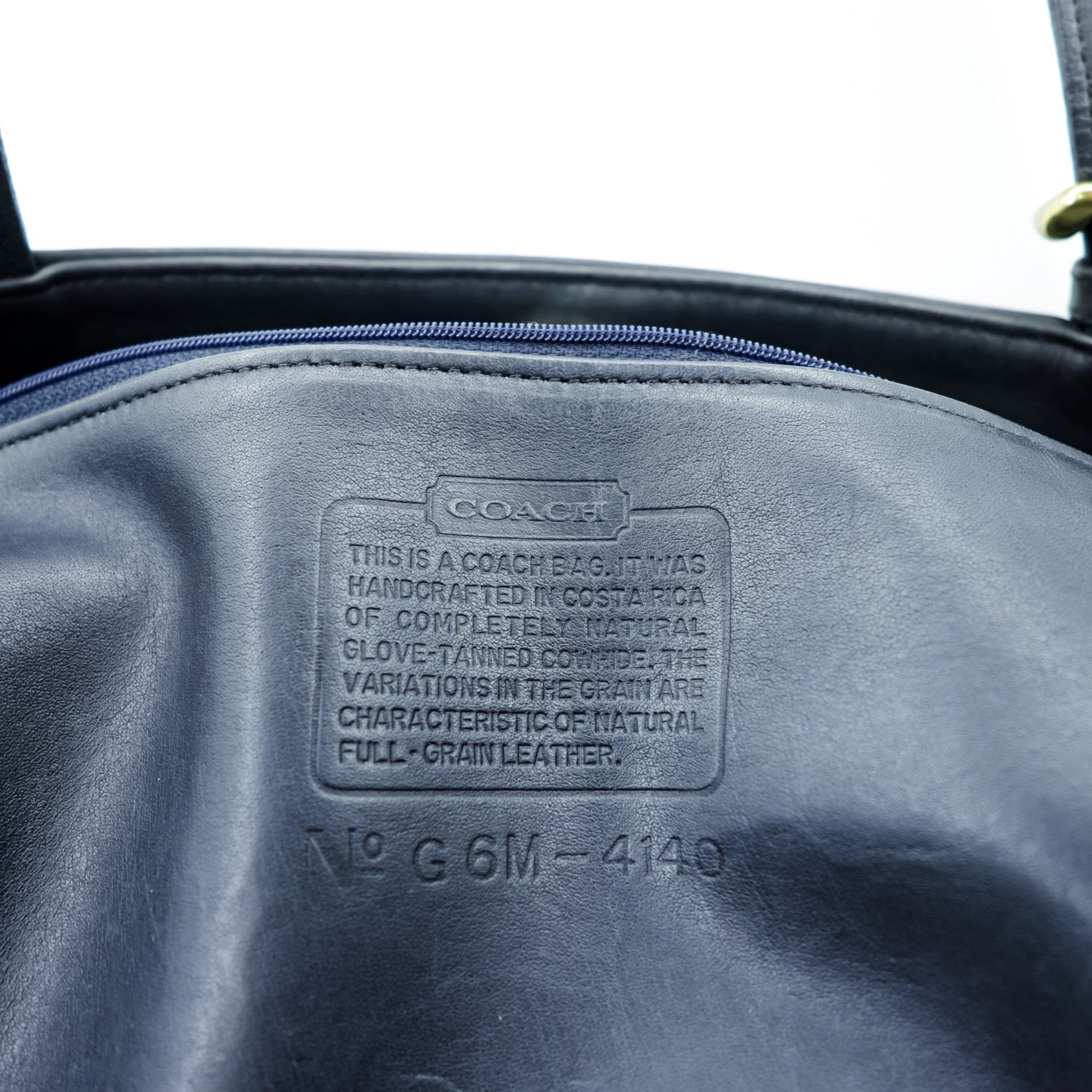 COACH ヴィンテージ オールドコーチ グラブタンレザー トートバッグ ショルダーバッグ 4140 ラファイエット コスタリカ製