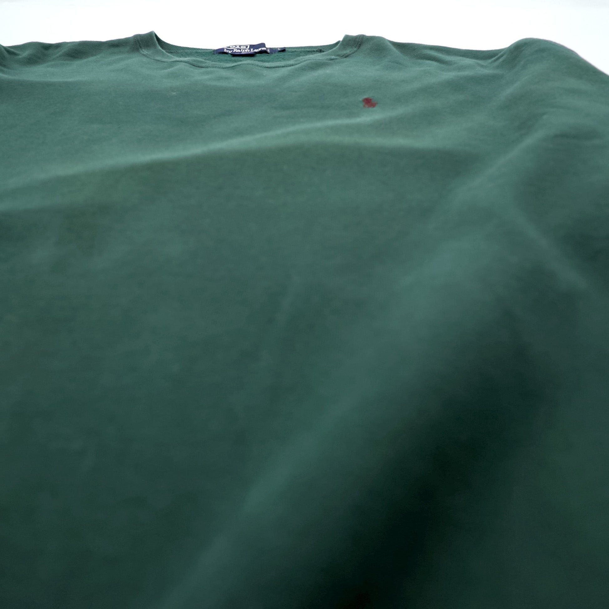 Polo Ralph Lauren 90年代 スウェット トレーナー L グリーン スモールポニー ロゴ 刺繍