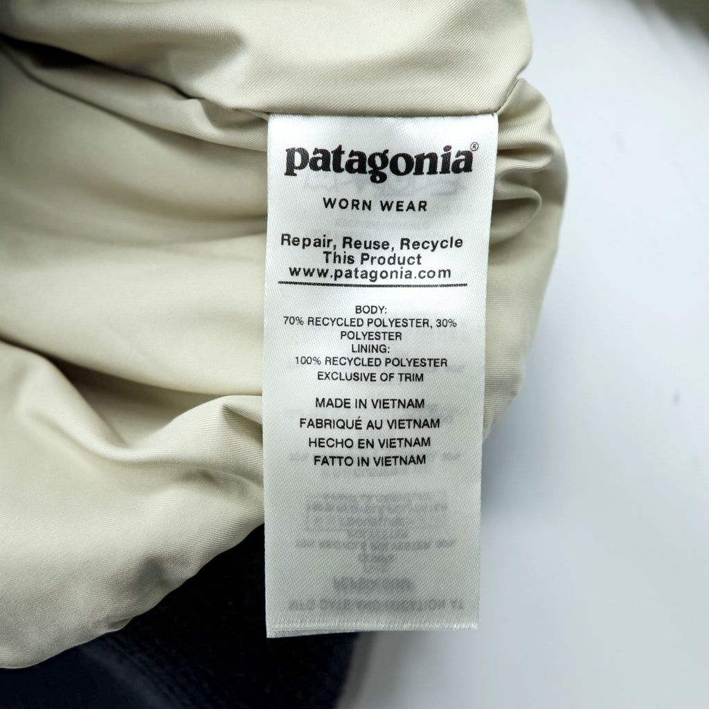 Patagonia レトロX 廃番 ボマージャケット Retro X Bomber Jkt ボア フリースジャケット S ナチュラル × ネイビー 22830