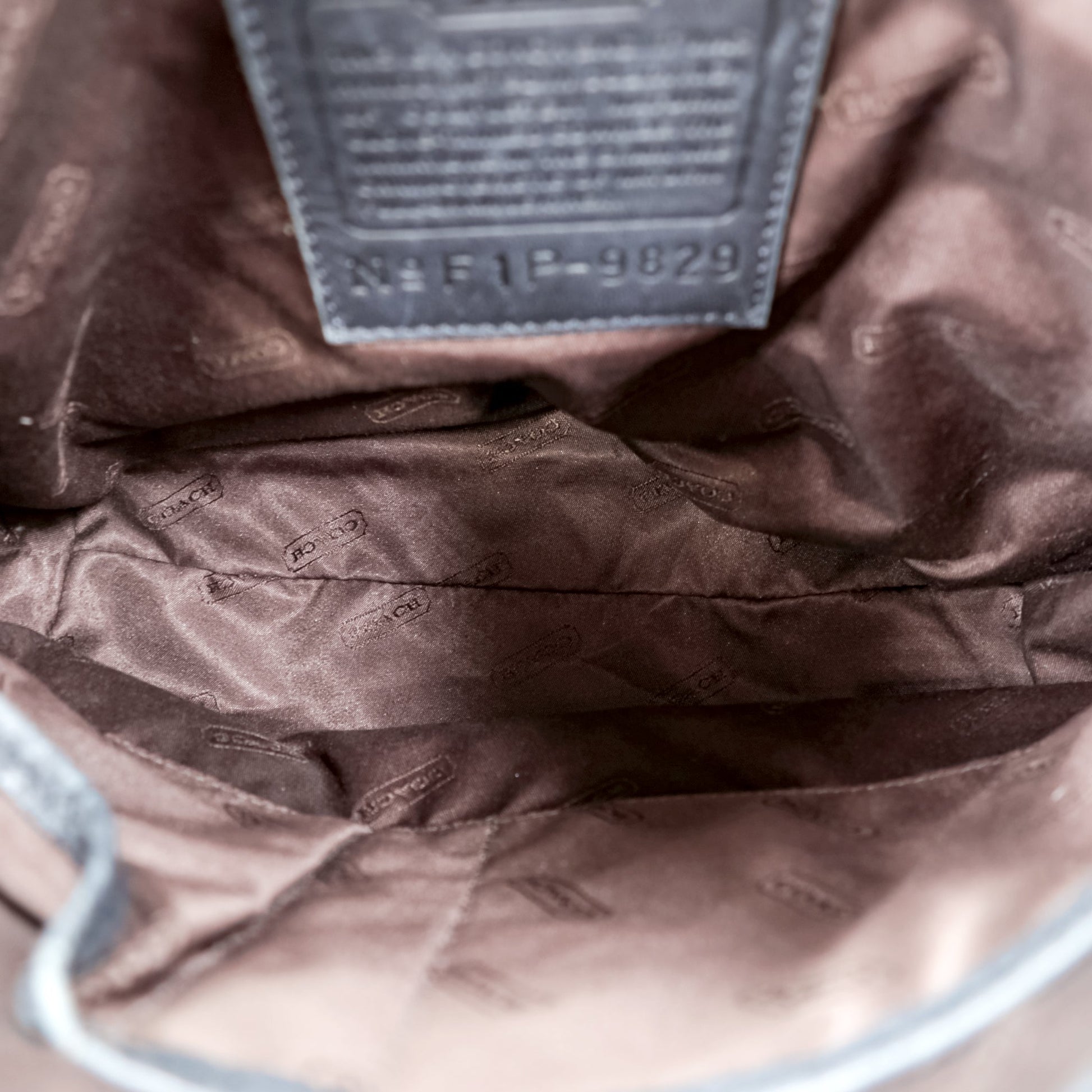 COACH ヴィンテージ オールドコーチ ショルダーバッグ グラブタンレザー 本革 9829 コスタリカ製