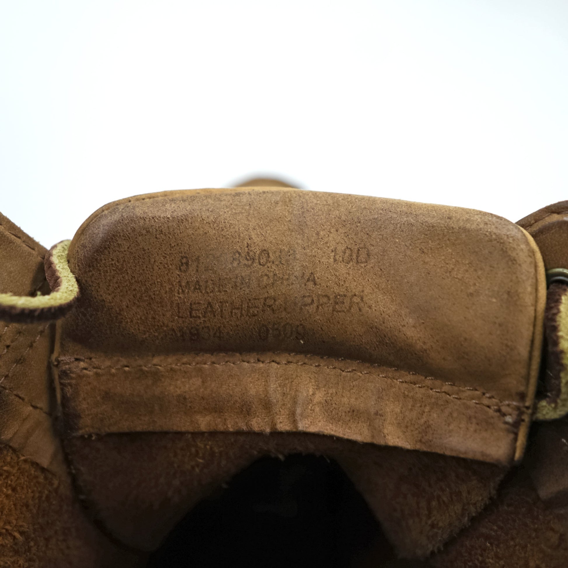 Polo Ralph Lauren レンジャーブーツ モカシン レースアップブーツ 28cm キャメル レザー ストラップ ラグソール 812089030
