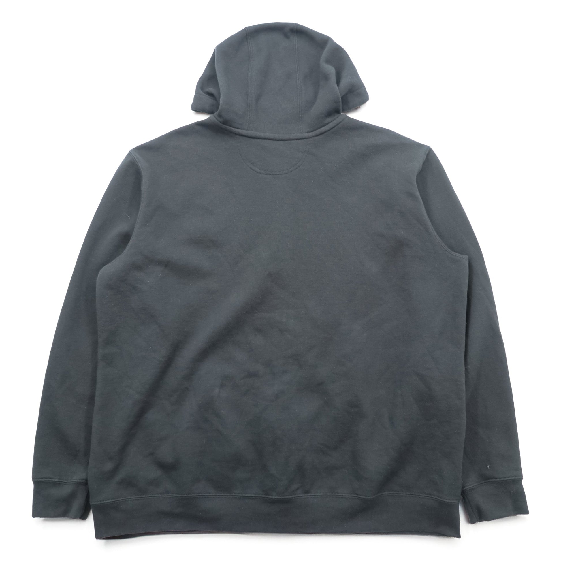 carhartt ミッドウェイト ジップパーカー XL ブラック フロントポケット LOOSE FIT K122