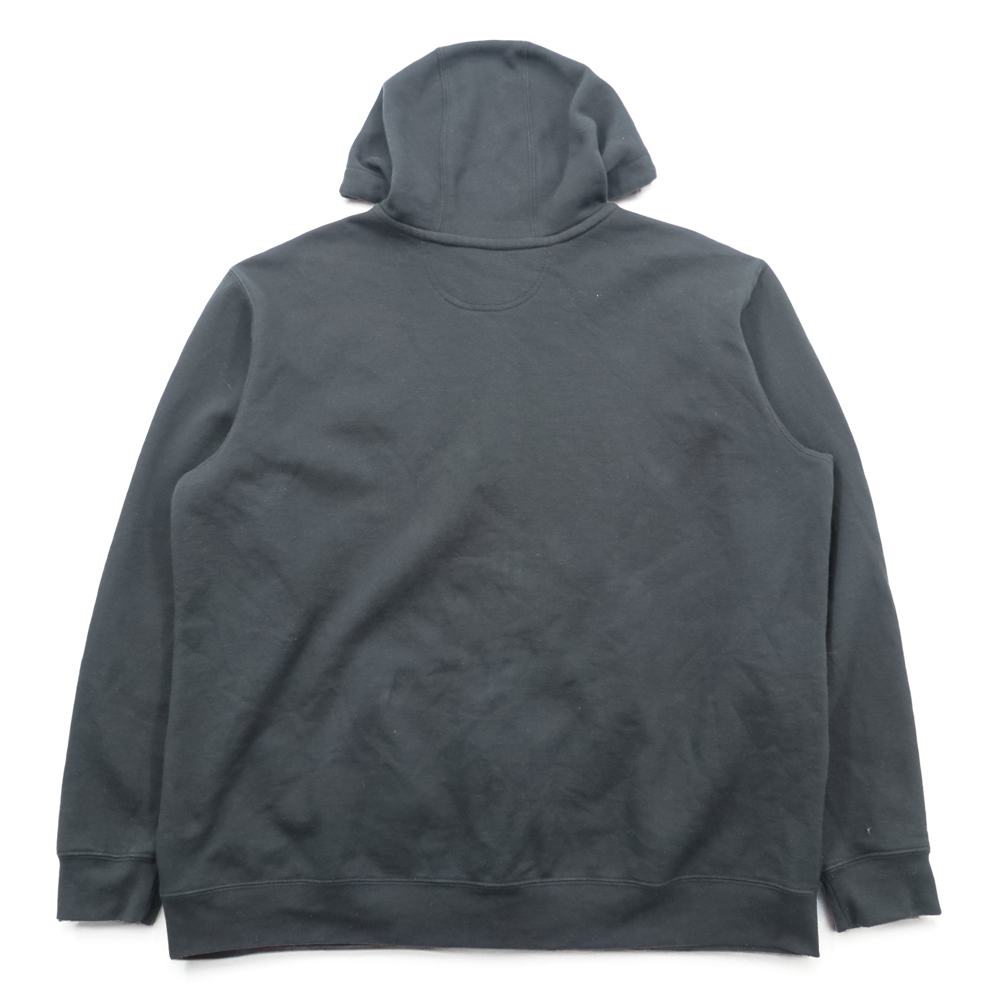 carhartt ミッドウェイト ジップパーカー XL ブラック フロントポケット LOOSE FIT K122