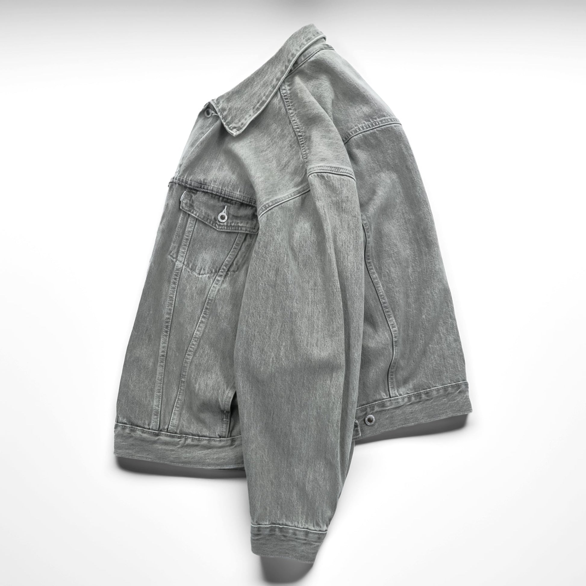 Levi's SILVER TAB デニム トラッカージャケット Gジャン XL グレー シルバータブ A3179