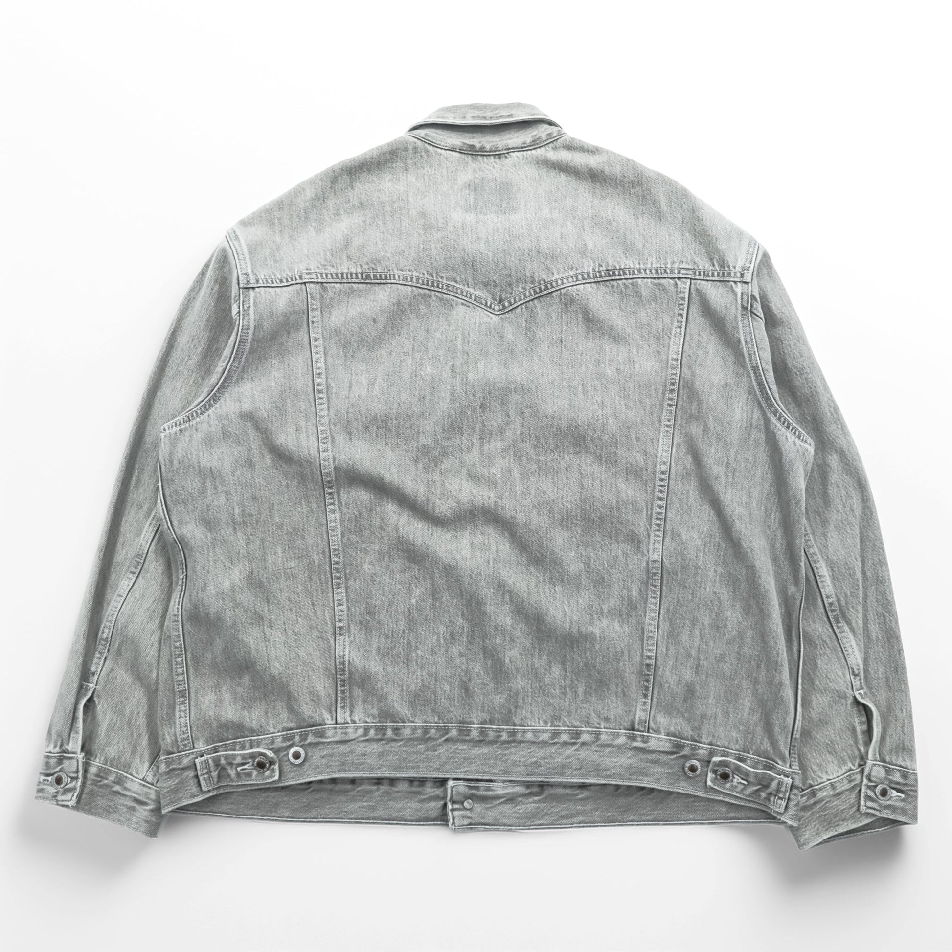 Levi's SILVER TAB デニム トラッカージャケット Gジャン XL グレー シルバータブ A3179