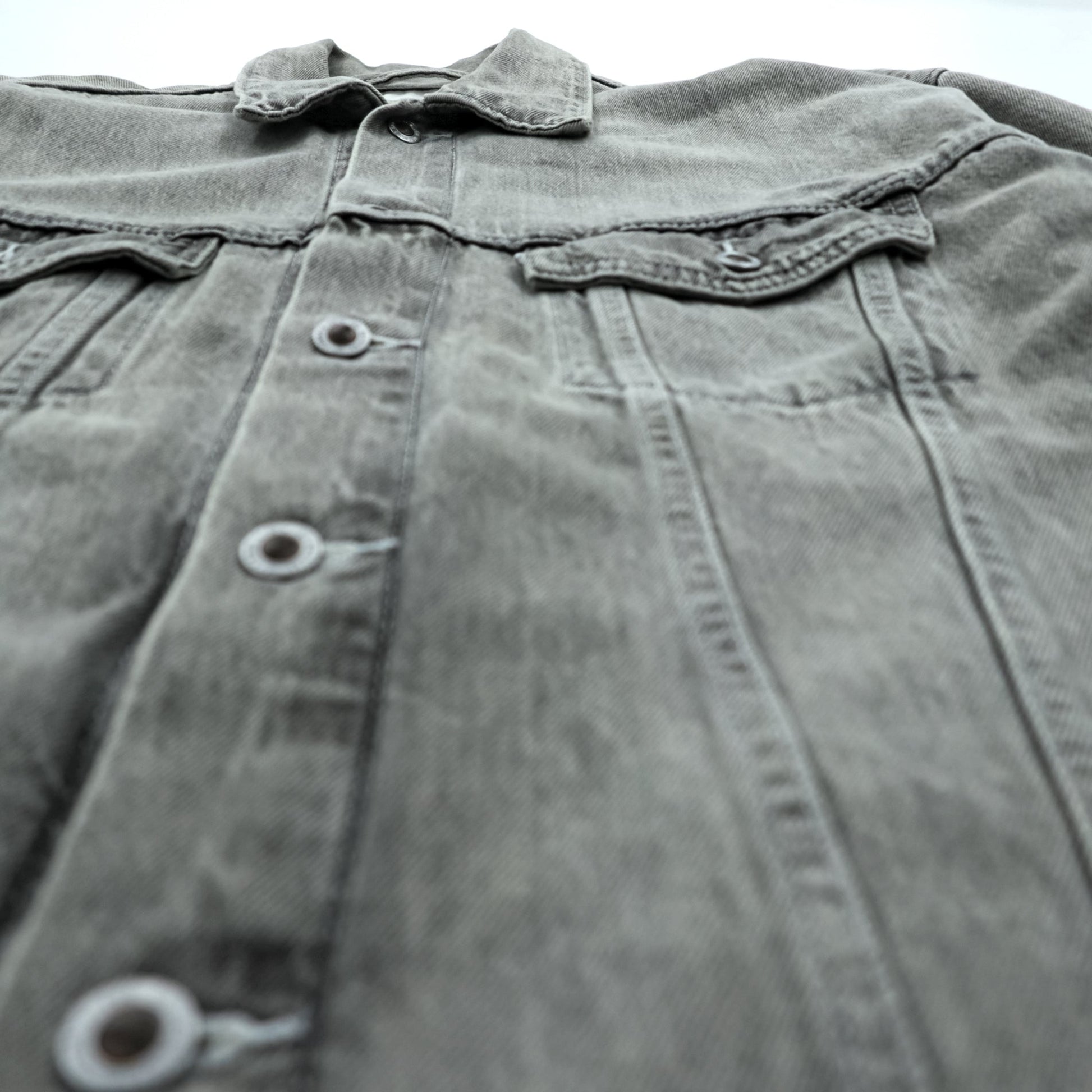 Levi's SILVER TAB デニム トラッカージャケット Gジャン XL グレー シルバータブ A3179