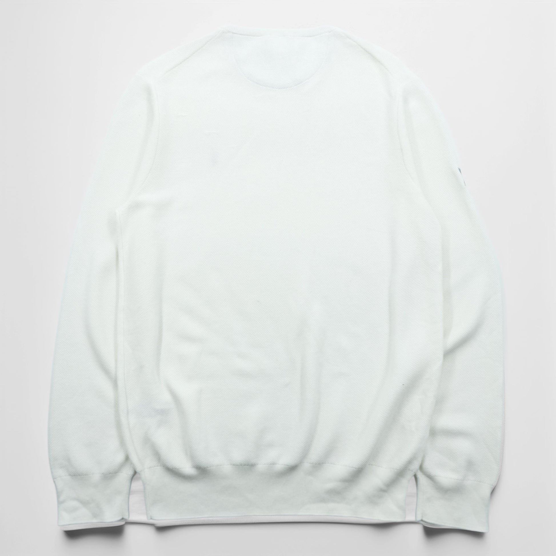 Polo Ralph Lauren ピマコットン メッシュ ニット セーター L ホワイト 未使用品