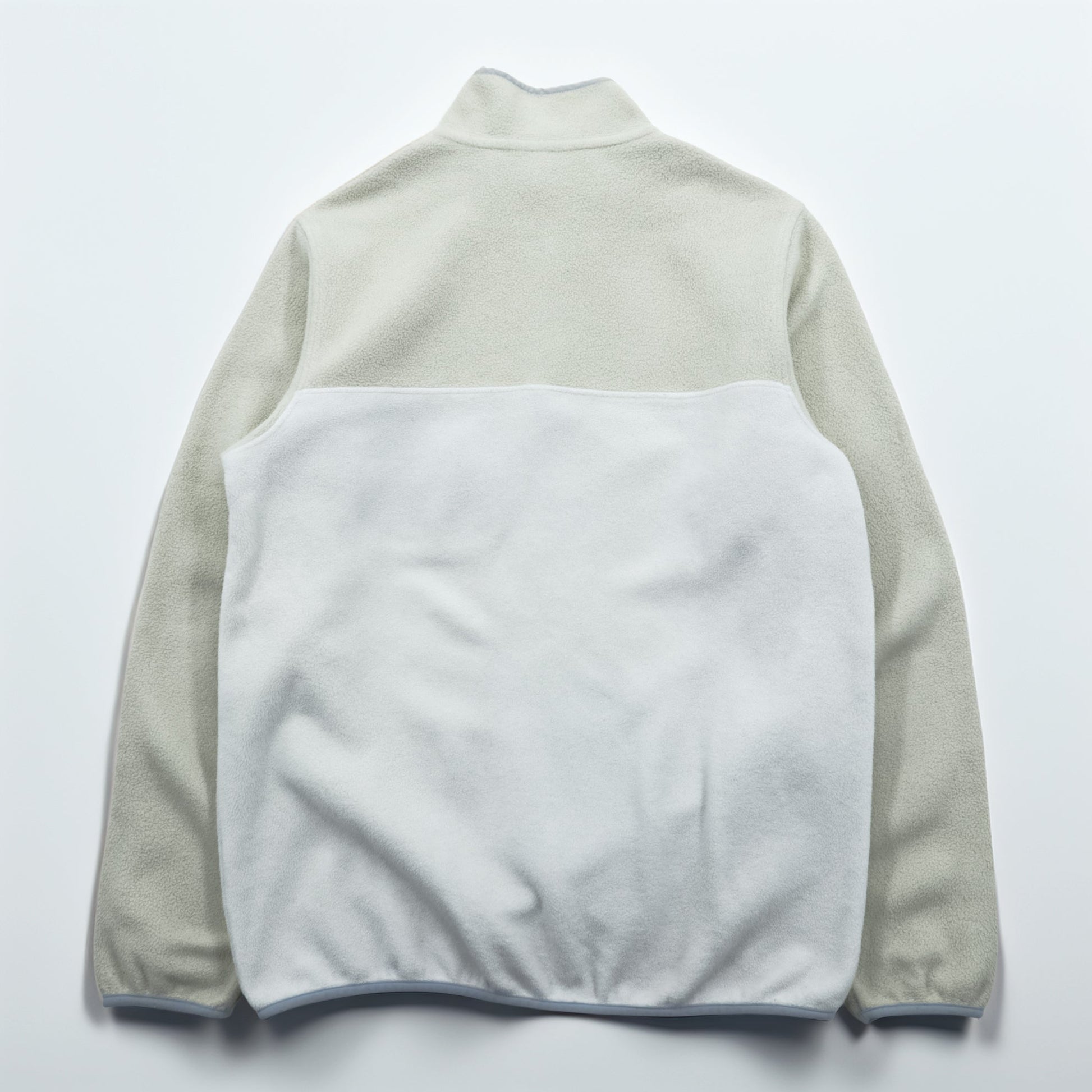 Patagonia シンチラ Synchilla スナップT フリース L オートミール バイカラー プルオーバー 胸ポケット