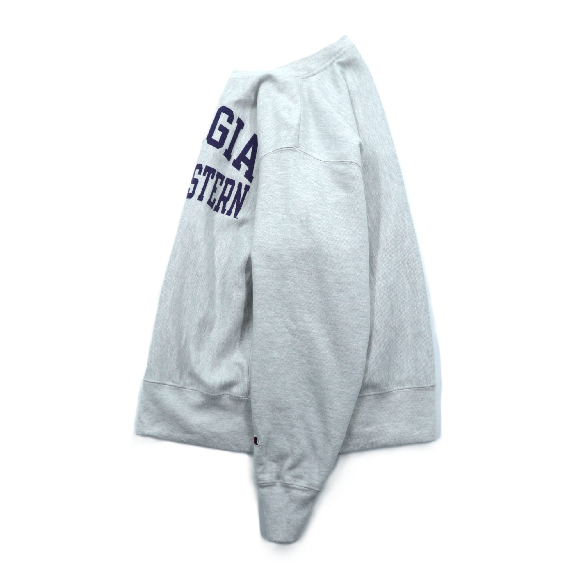 Champion リバースウィーブ REVERSE WEAVE カレッジ スウェット トレーナー XL グレー GEORGIA SOUTHWESTERN アーチロゴ 青単タグ 復刻
