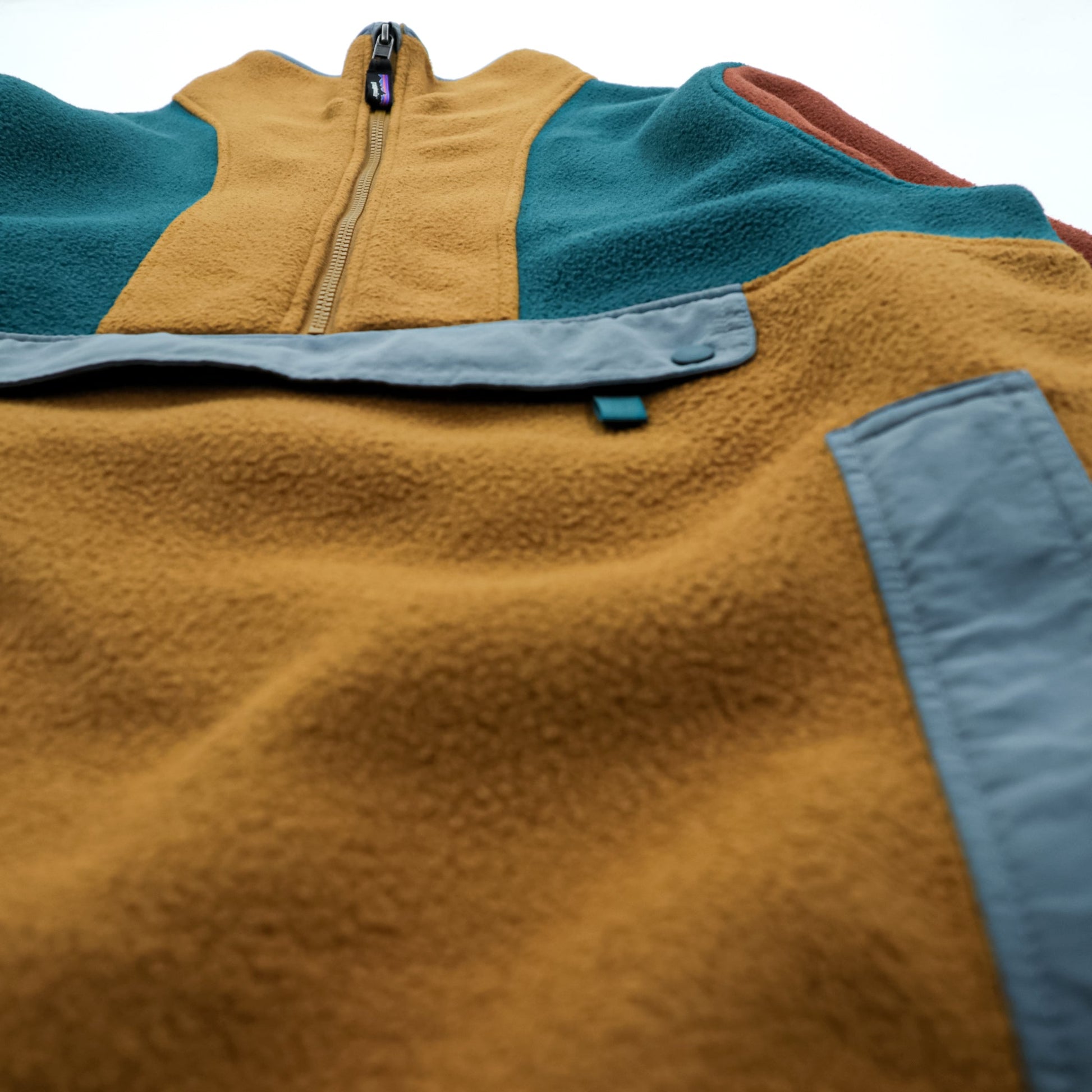 Patagonia シンチラ アノラック フリース プルオーバー M カラーブロック ハーフジップ ユニセックス 22980
