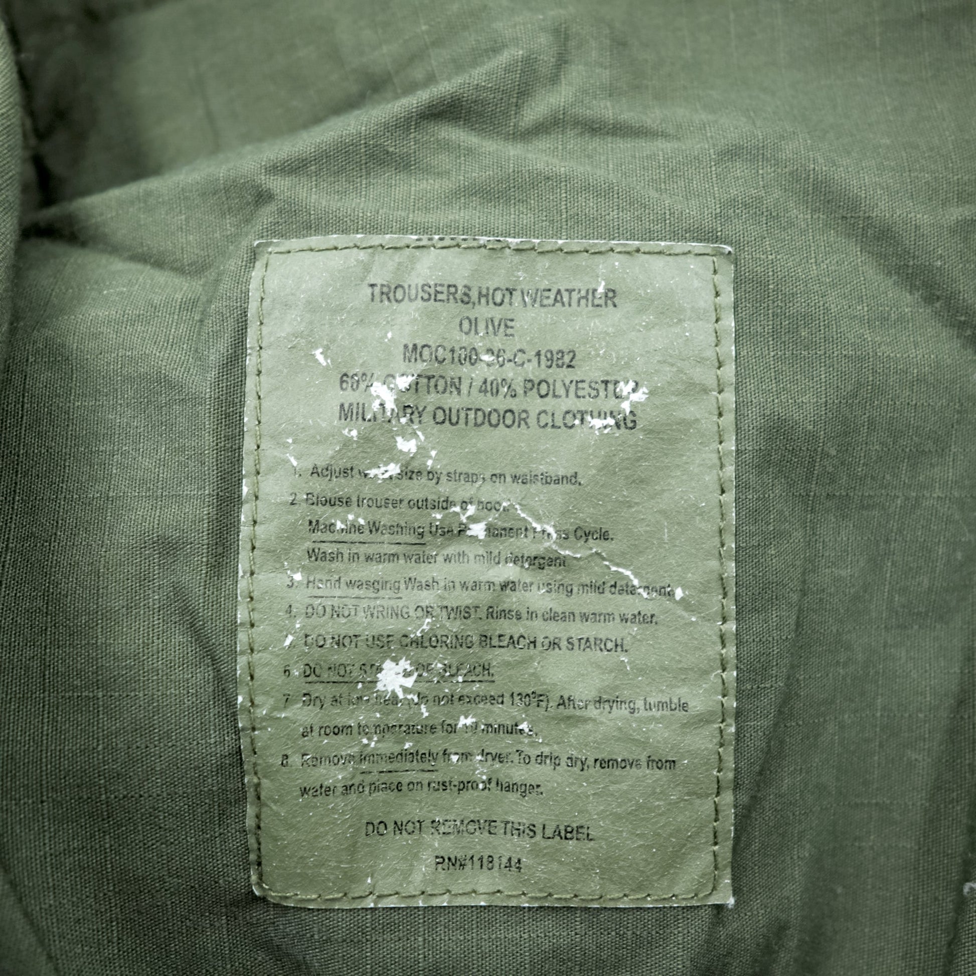 MILITARY OUTDOOR CLOTHING BDUパンツ リップストップ カーゴパンツ M オリーブ 6ポケット