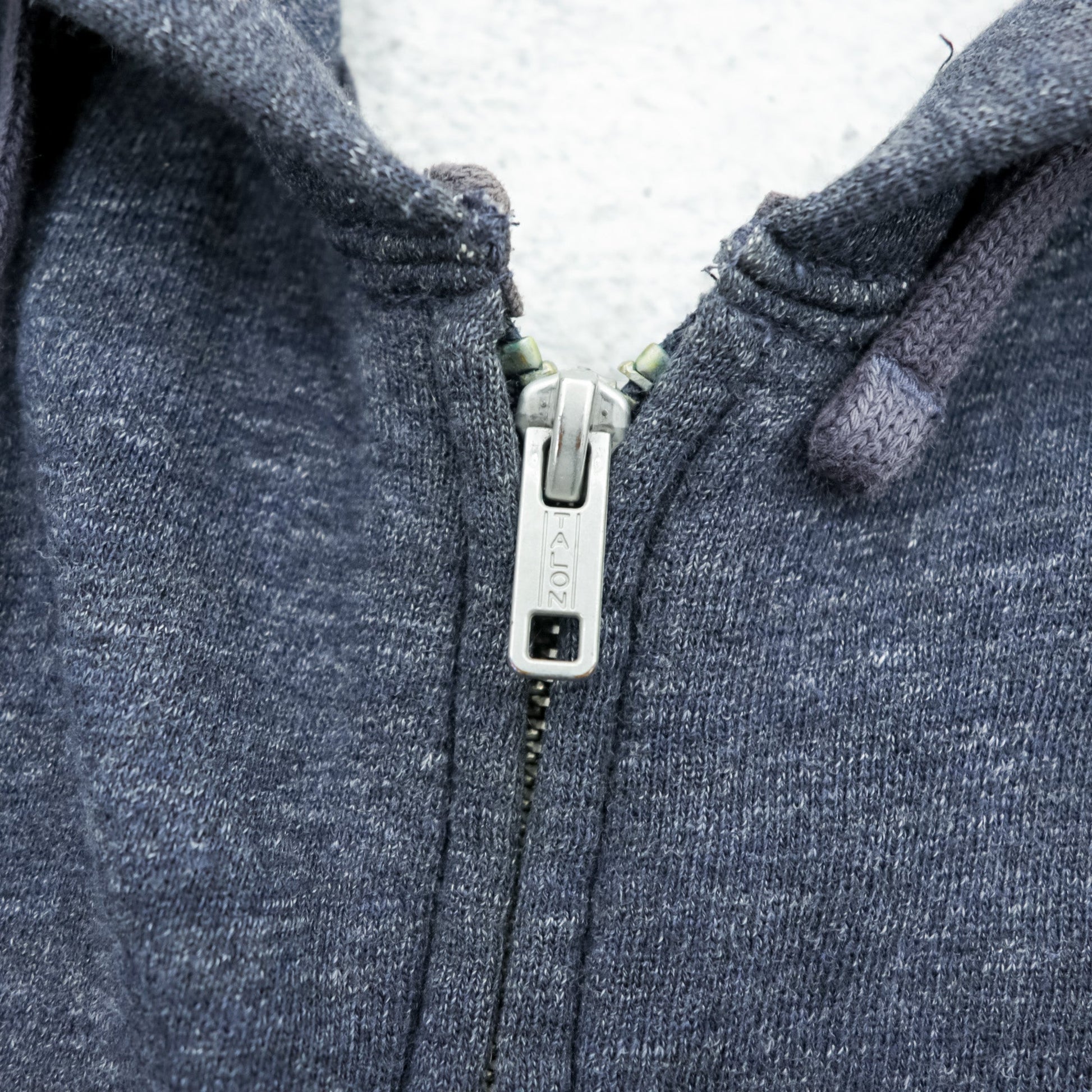 Polo Ralph Lauren ジップパーカー L グレー フロントポケット TALONジップ スモールポニー刺繍