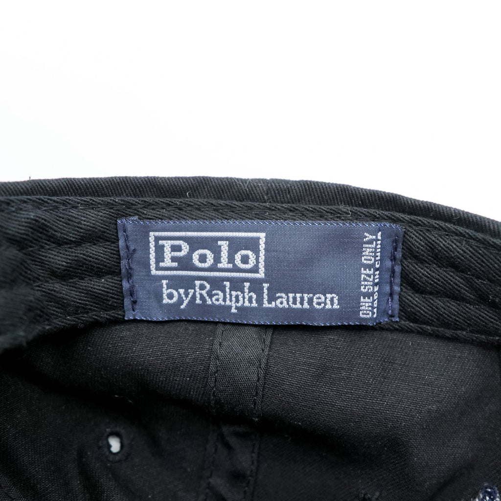 Polo Ralph Lauren ベースボールキャップ FREE ブラック スモールポニー刺繍