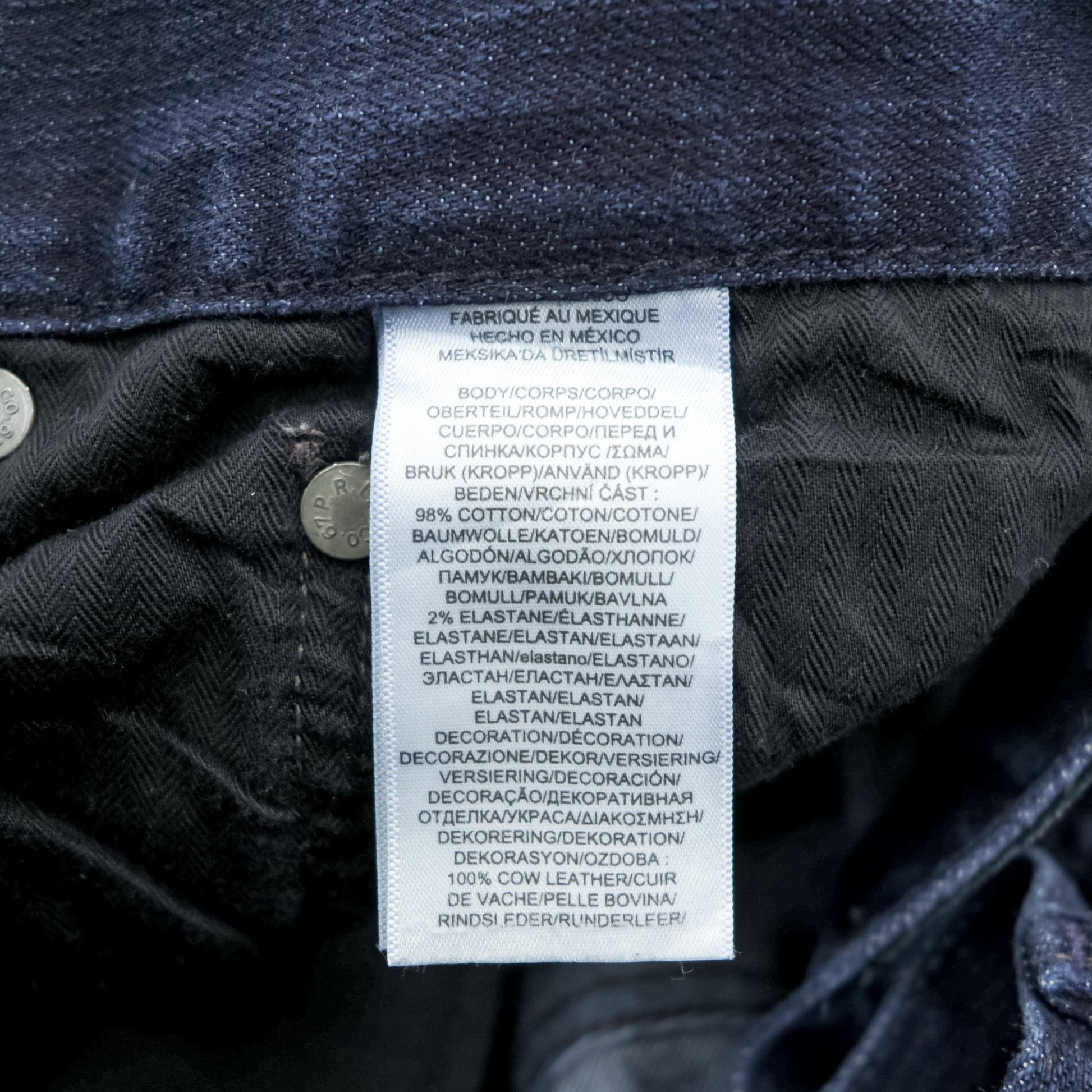 Polo Ralph Lauren デニムパンツ ジーンズ S インディゴ ストレッチ 濃紺 レザーパッチ THE HAMPTON RELAXED