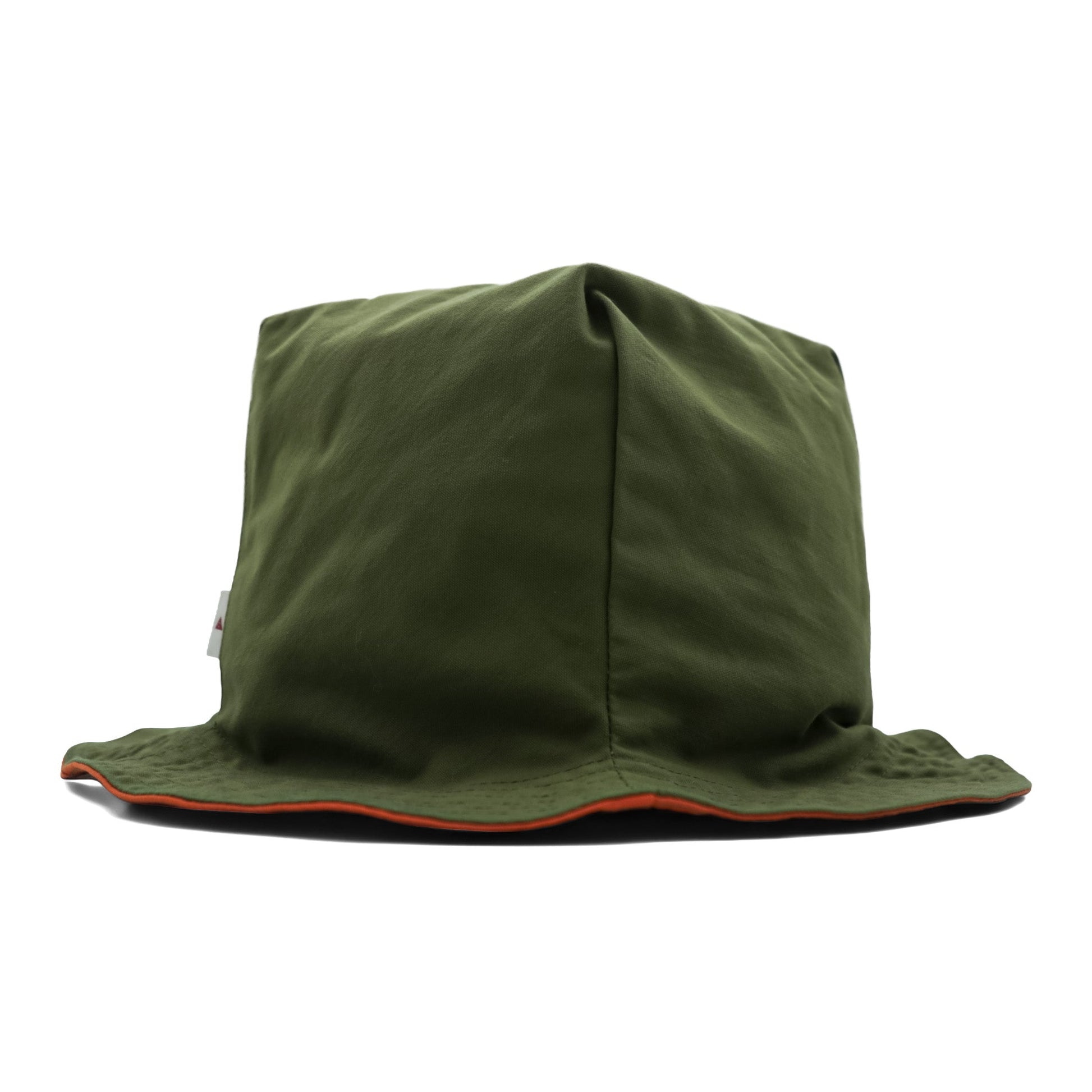 THE モンゴリアンチョップス リバーシブル バケットハット PENTAGONAL HAT オレンジ カーキ