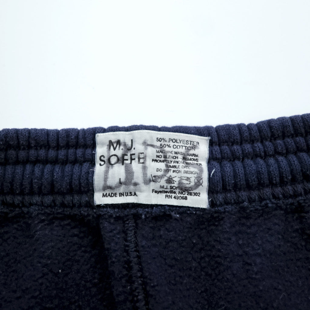 US NAVY 米軍 ヴィンテージ M.J.SOFFE スウェットパンツ L ネイビー ミリタリー USA製