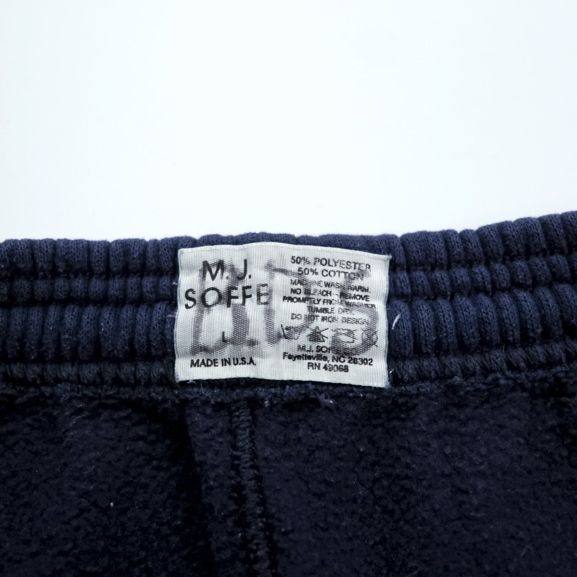 US NAVY 米軍 ヴィンテージ M.J.SOFFE スウェットパンツ L ネイビー ミリタリー USA製