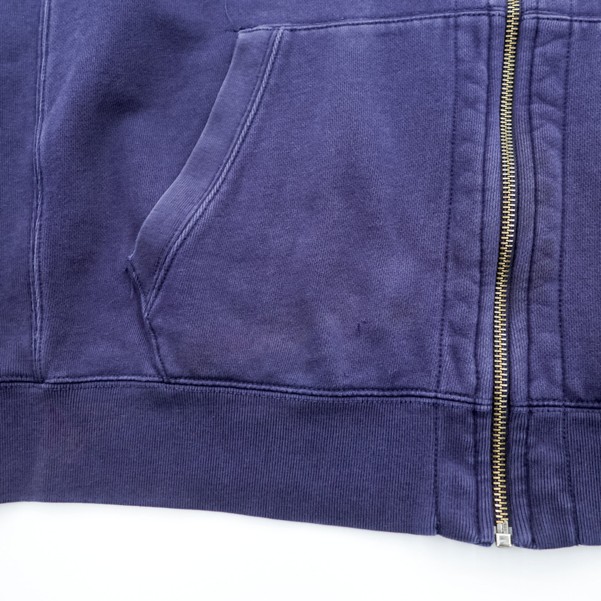 Polo Ralph Lauren リバースウィーブ ジップパーカー 3XL ネイビー スモールポニー ロゴ 刺繍