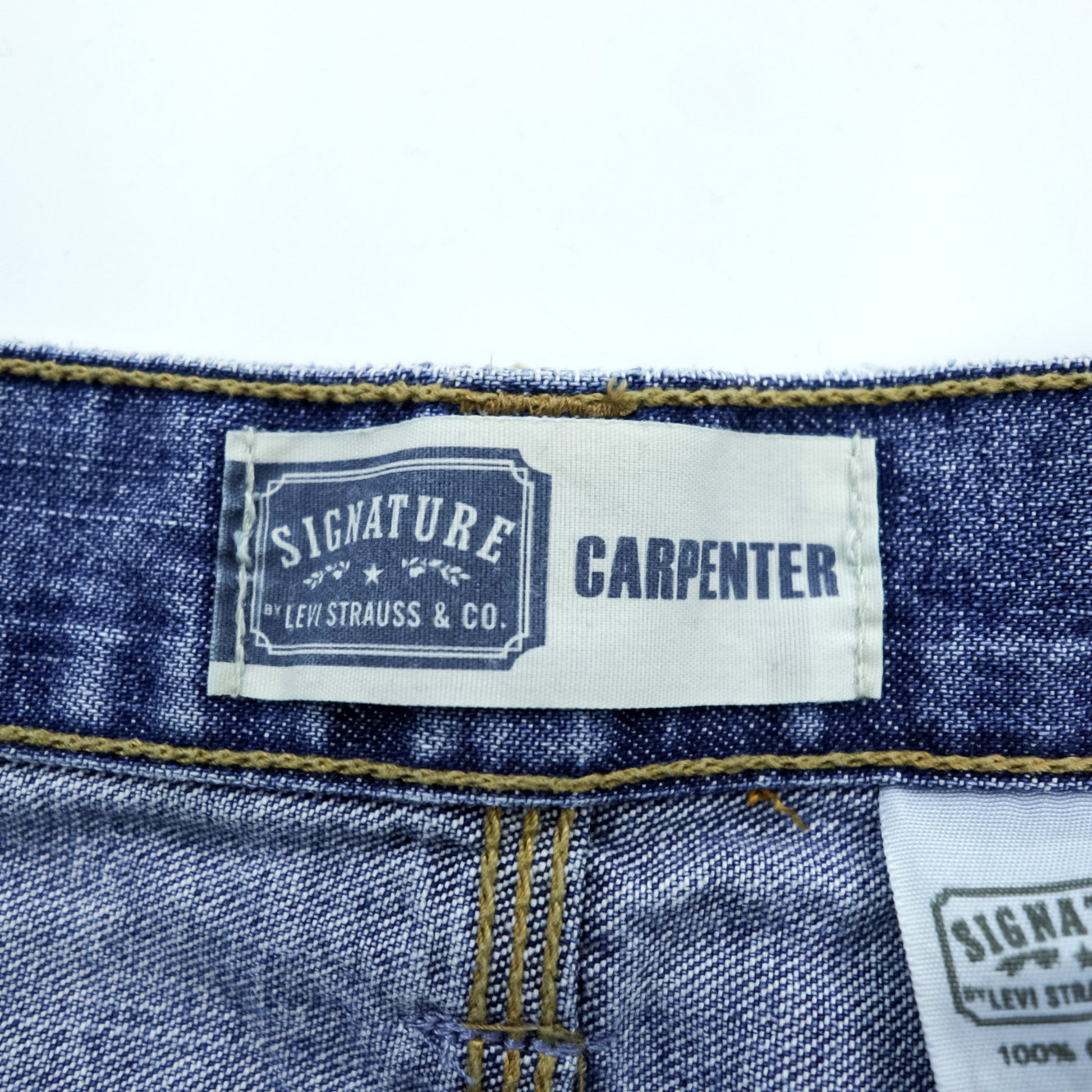 Levi's CARPENTER 00年代 ワイド ペインター デニムパンツ ジーンズ XL インディゴ 916007511 SIGNATURE