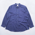 L.L.Bean ボタンダウンシャツ XL ネイビー コットン WRINKLE RESISTANT ビッグサイズ 264077