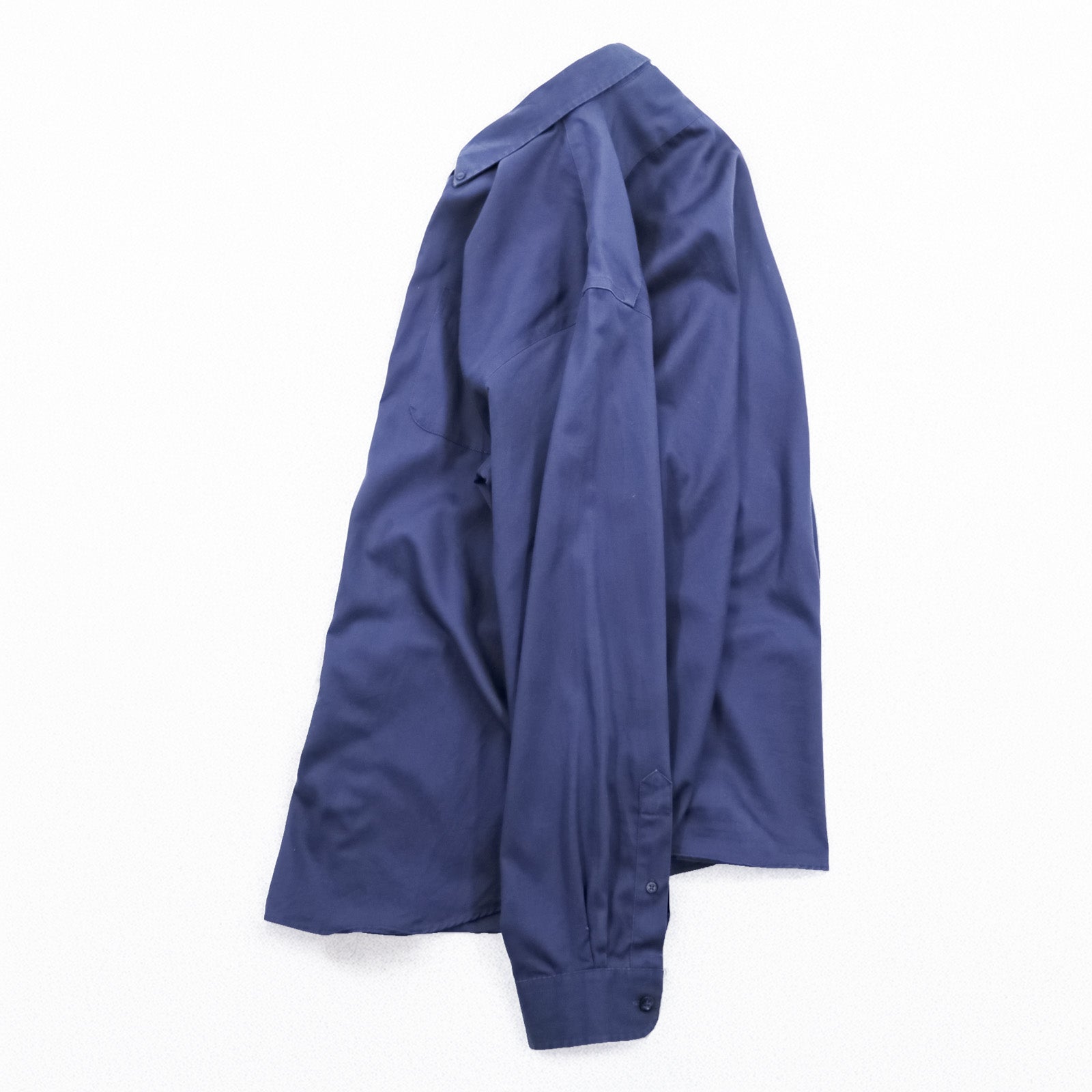 L.L.Bean ボタンダウンシャツ XL ネイビー コットン WRINKLE RESISTANT ビッグサイズ 264077