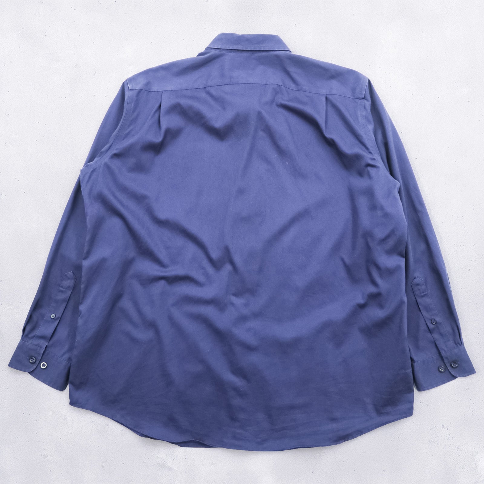 L.L.Bean ボタンダウンシャツ XL ネイビー コットン WRINKLE RESISTANT ビッグサイズ 264077