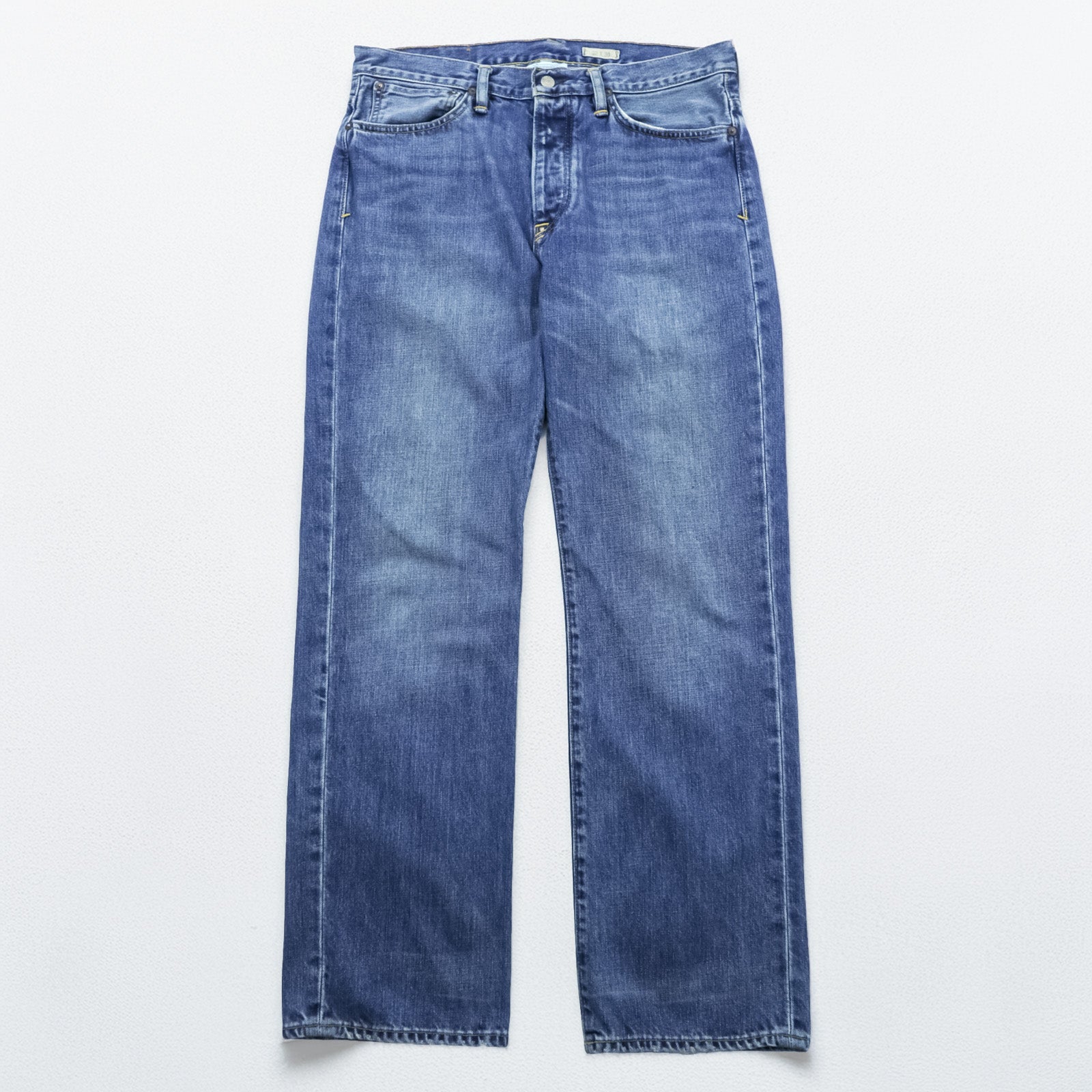Polo Ralph Lauren ヴィンテージ加工 デニムパンツ ジーンズ M インディゴ クラシック ストレート