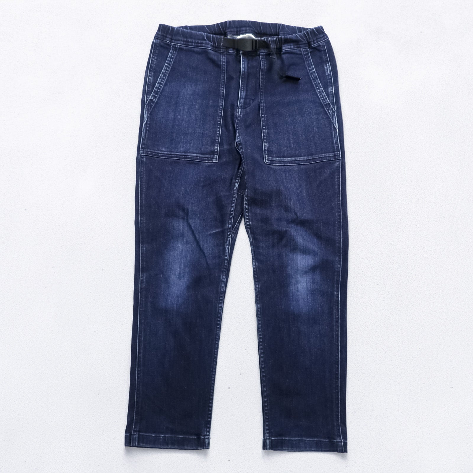 GRAMICCI スリム ファティーグ デニムパンツ クライミングパンツ M ストレッチ インディゴ ジーンズ アウトドア FREAK'S STORE別注 GMP-20S1428