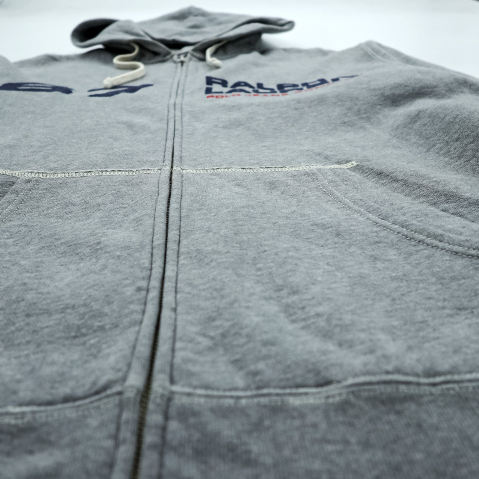 Polo Ralph Lauren 90年代 ジップパーカー XL グレー コットン POLO JEANS COMPANY
