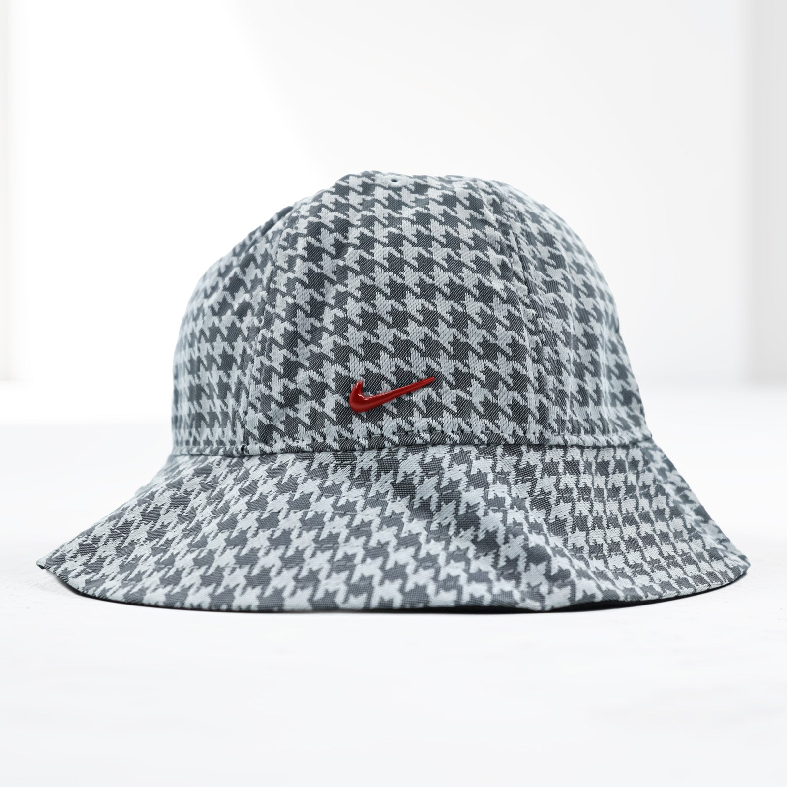 NIKE バケットハット M/L 千鳥格子 グレー 総柄 DJ5840-010 未使用品