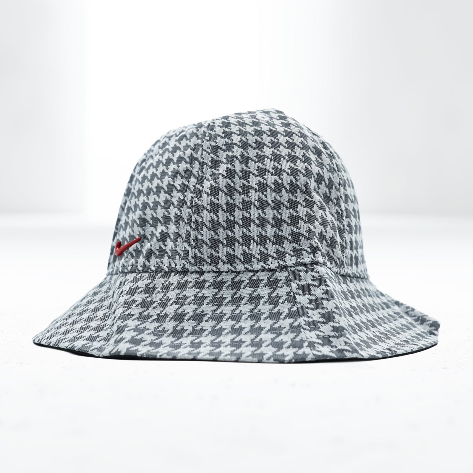 NIKE バケットハット M/L 千鳥格子 グレー 総柄 DJ5840-010 未使用品