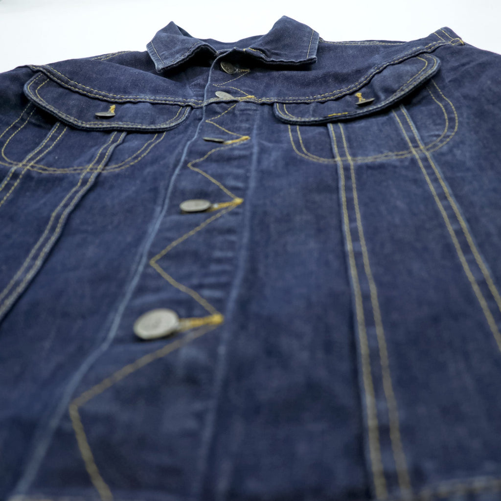 Lee デニムジャケット Gジャン M インディゴ 濃紺 SLIM JACKET 101-J プレミアム 153436