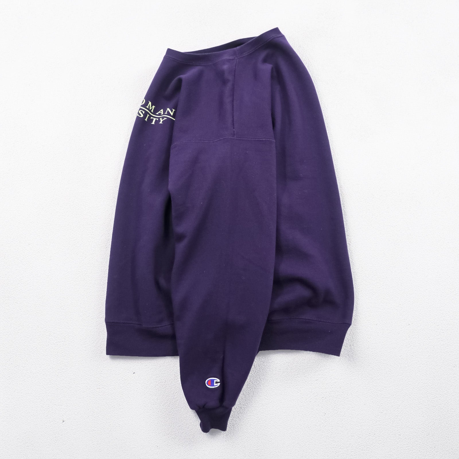 Champion 90年代 カレッジ スウェット トレーナー M パープル TEXAS WOMAN'S UNIVERSITY