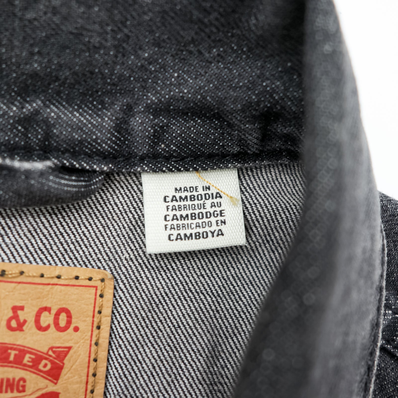 Levi's 2ndタイプ トラッカージャケット デニムジャケット Gジャン M ブラック タック プリーツ RELAXED TYPE 2 A7632-0002