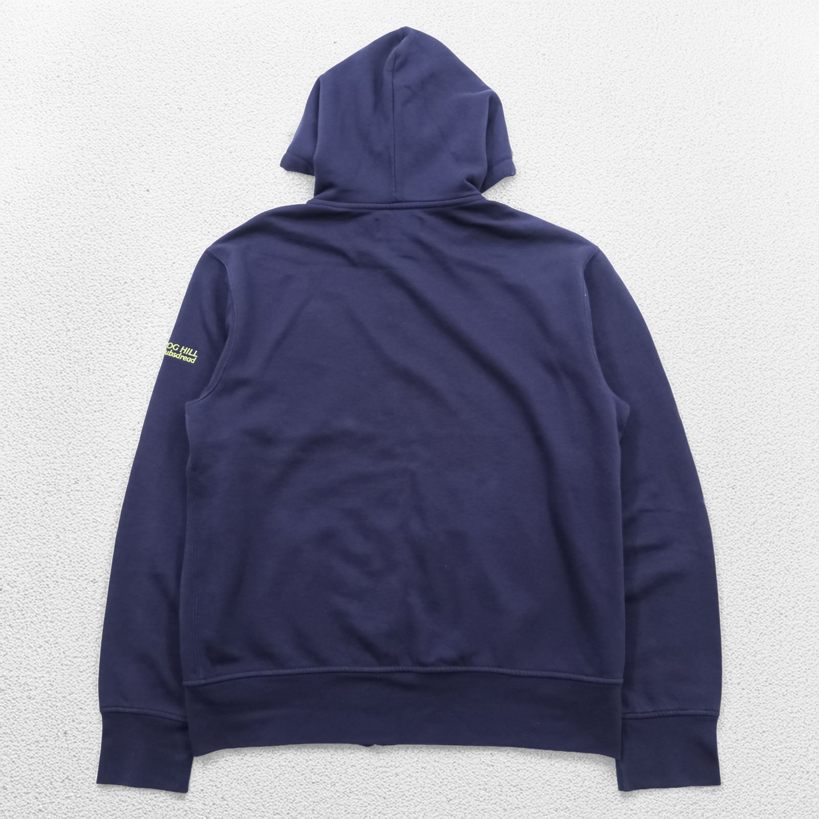 Polo Ralph Lauren 90年代 ビッグポニー 刺繍 ジップパーカー L ネイビー フロントポケット コットン