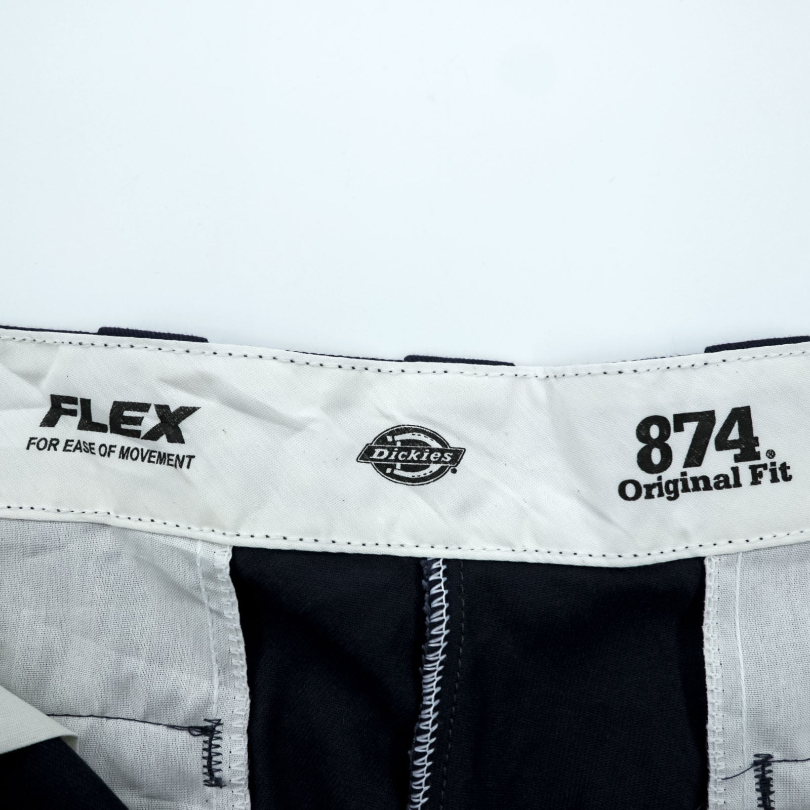 Dickies 874 ORIGINAL FIT チノパンツ ワークパンツ L ネイビー FLEX 11874DN
