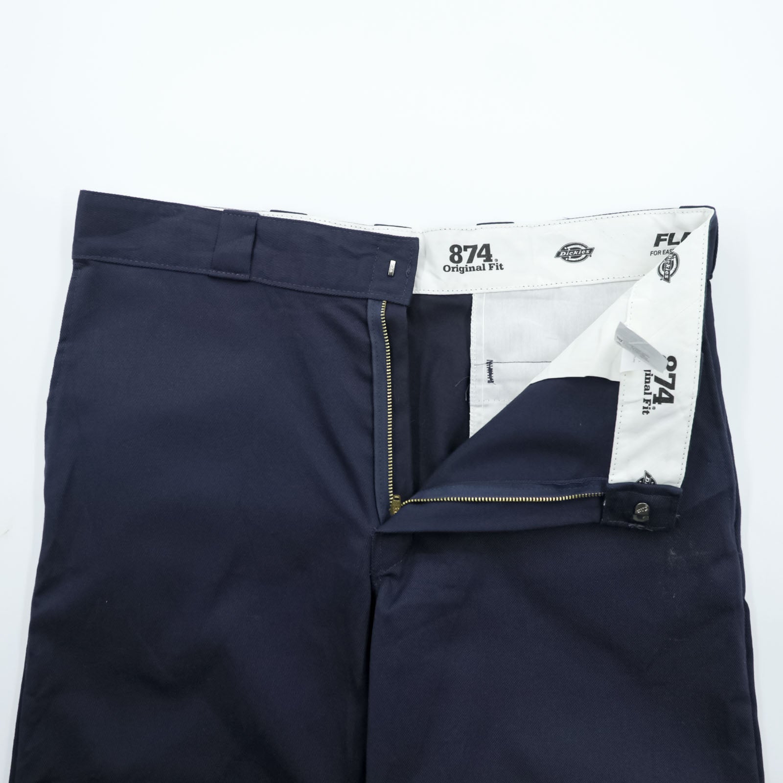 Dickies 874 ORIGINAL FIT チノパンツ ワークパンツ L ネイビー FLEX 11874DN