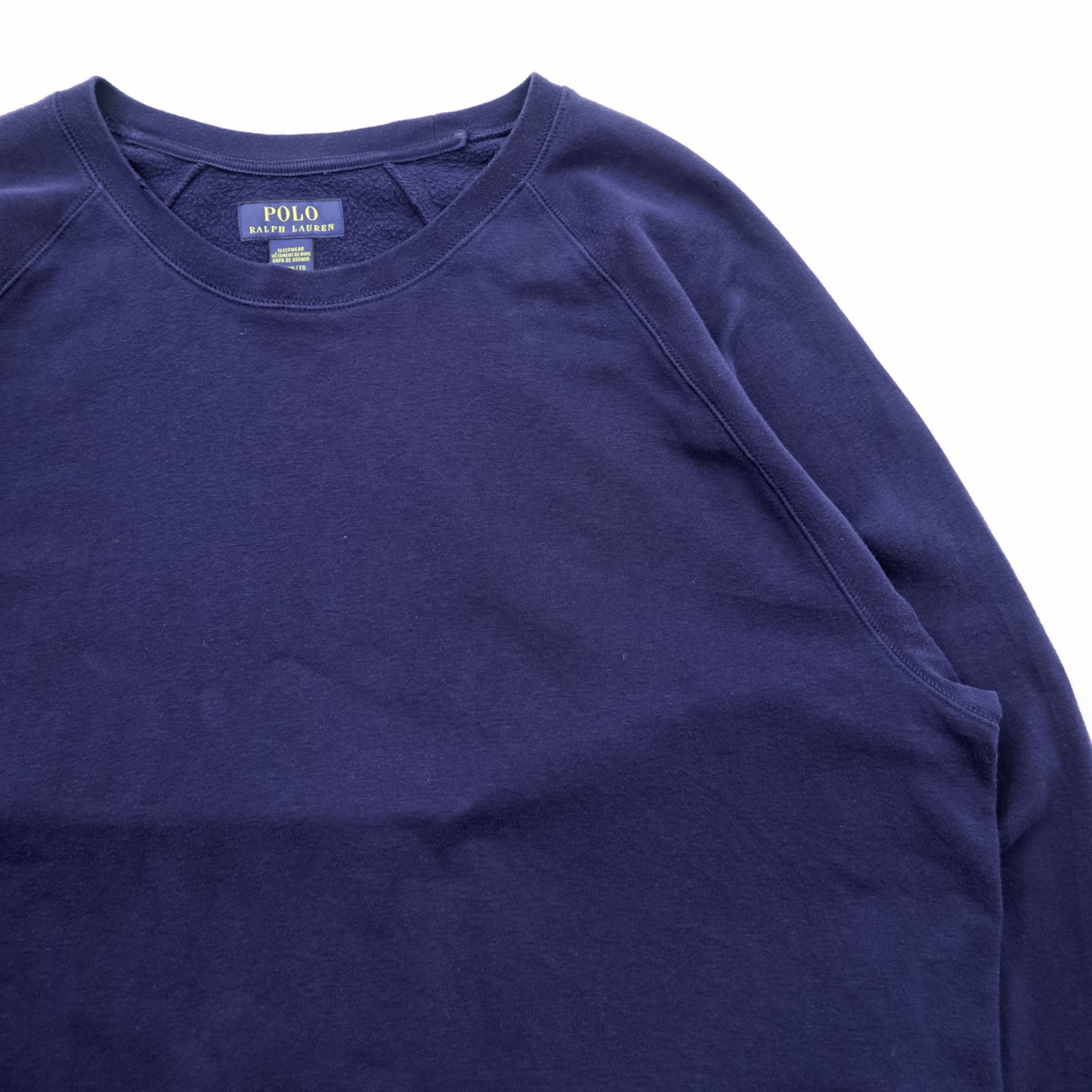 Polo Ralph Lauren ライトウェイト スウェット トレーナー XL ネイビー コットン クルーネック
