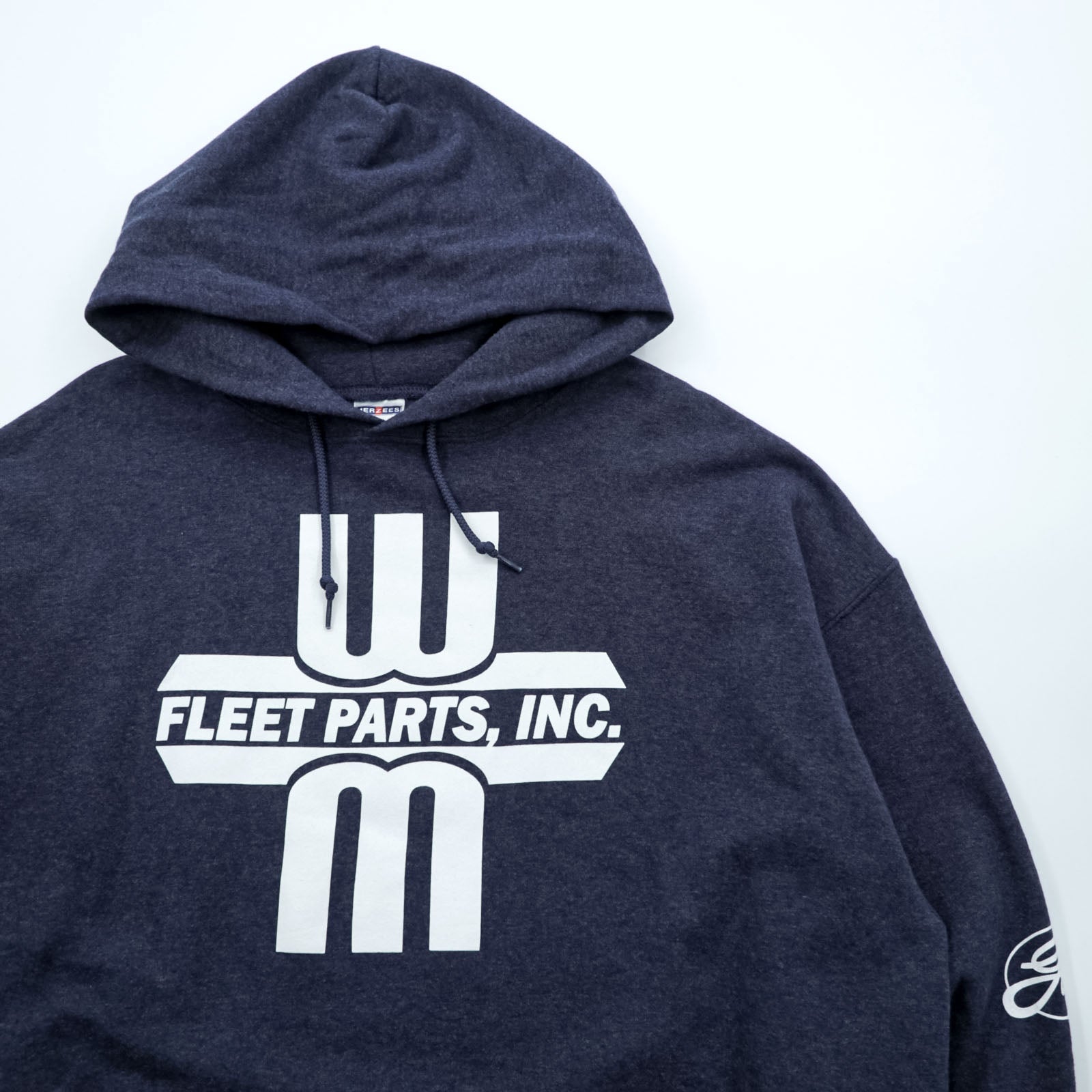 JERZEES プルオーバー パーカー XL ネイビー NU BLEND コットン FLEET PARTS INC. アメリカ企業