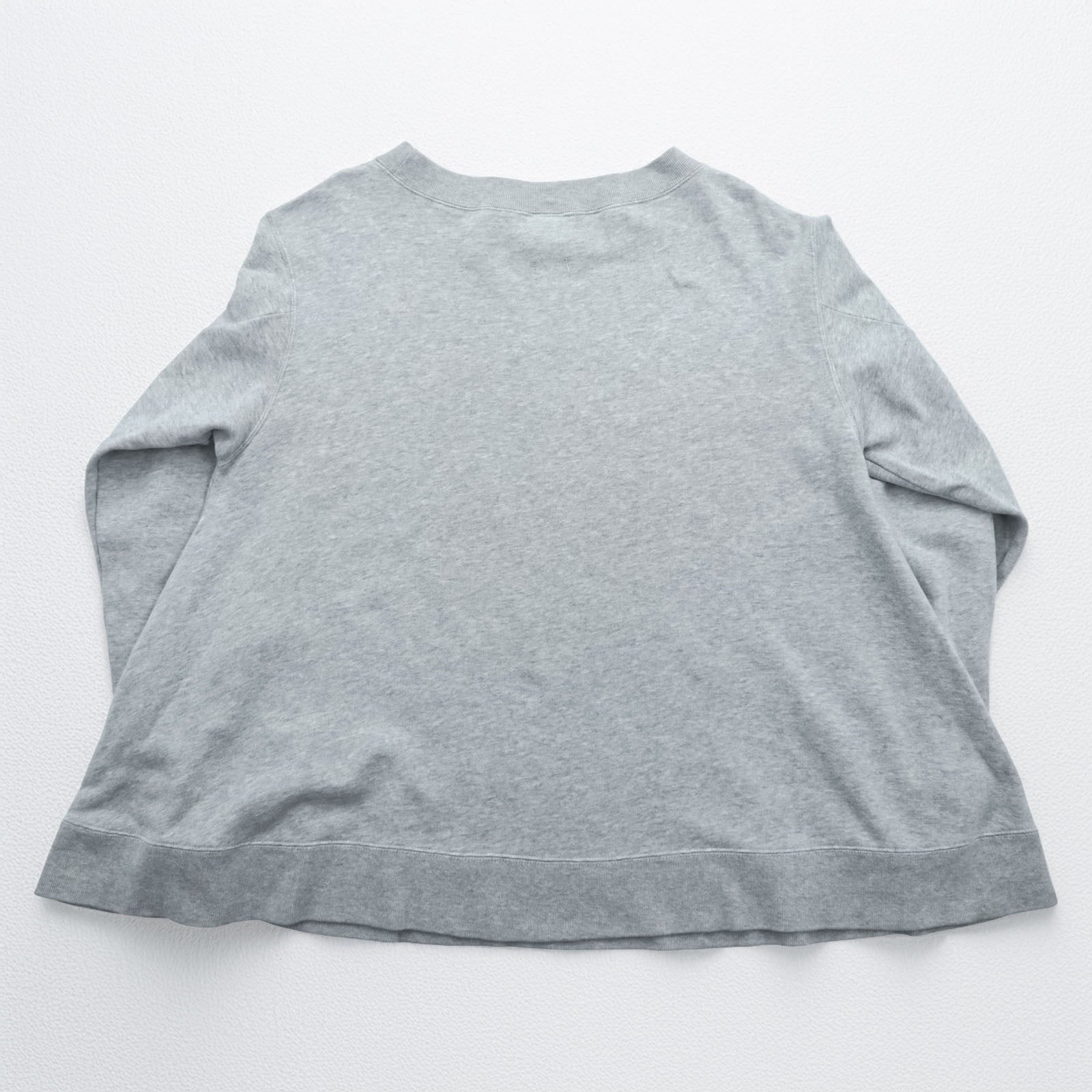 RUSSELL ATHLETIC × K3 & Co. アーチロゴ スウェット トレーナー FREE ワイド グレー ドロップショルダー 1668-599-1588