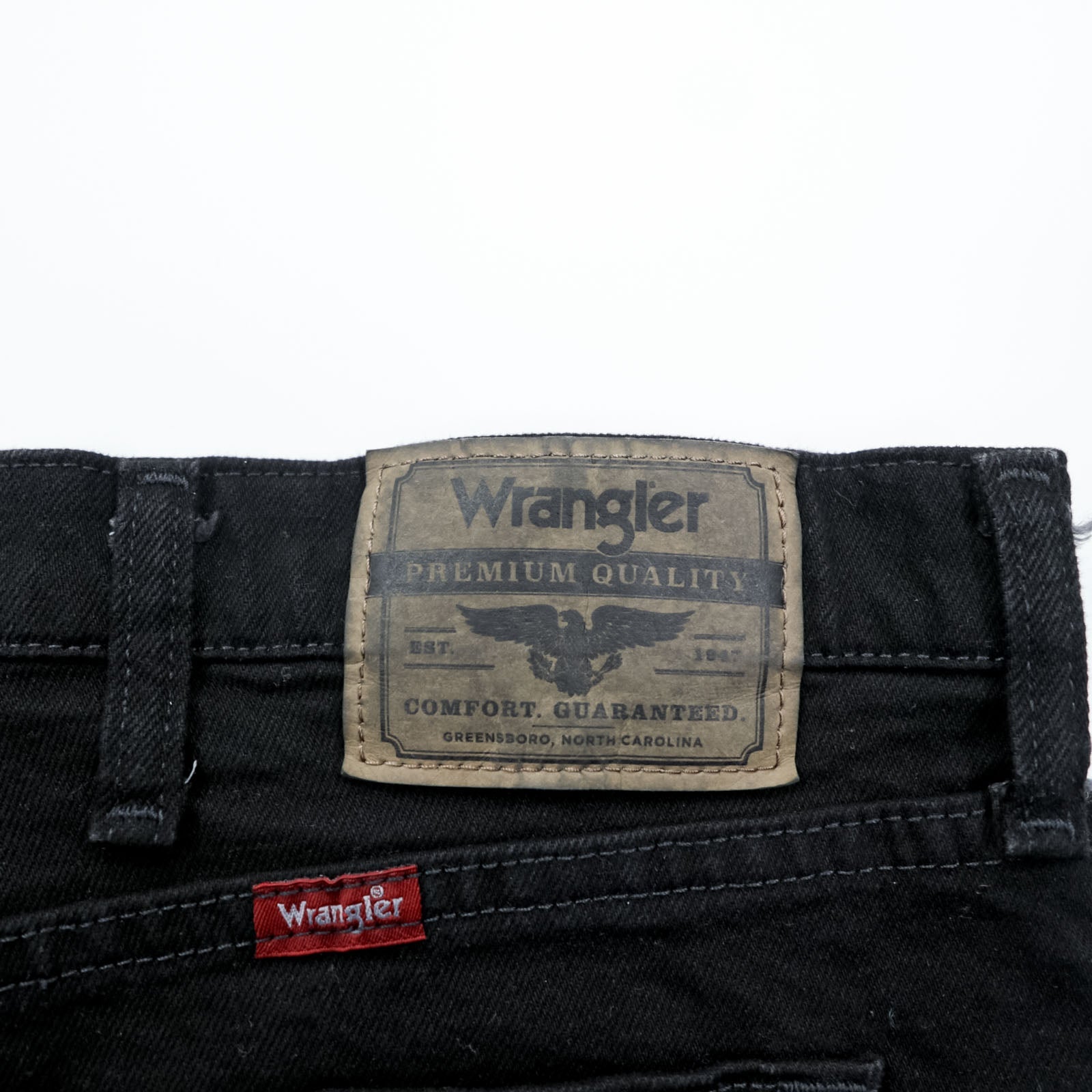 Wrangler ブラックデニムパンツ ジーンズ XL ブラック REGULAR FIT 未使用品