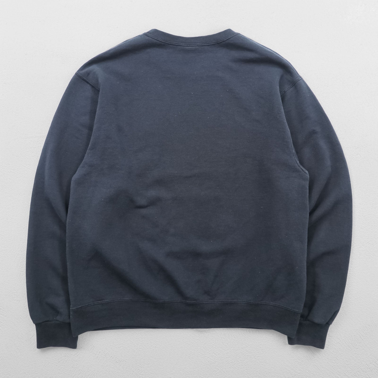 JERZEES カレッジ スウェット トレーナー M ブラック NU BLEND コットン クルーネック CENTRAL アーチロゴ