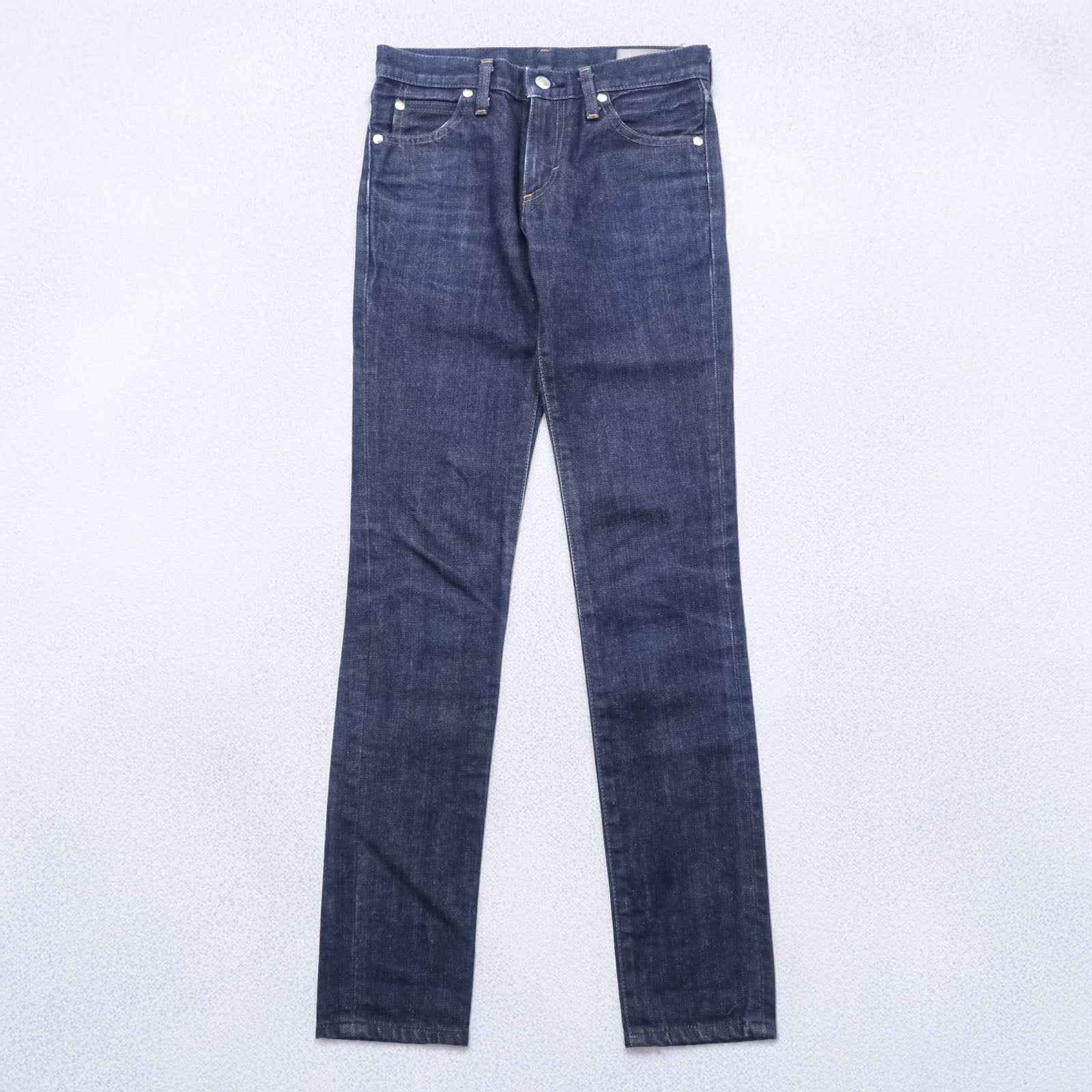 HYKE 日本製 タイトスリム デニムパンツ ジーンズ M インディゴ 濃紺 TIGHT SLIM