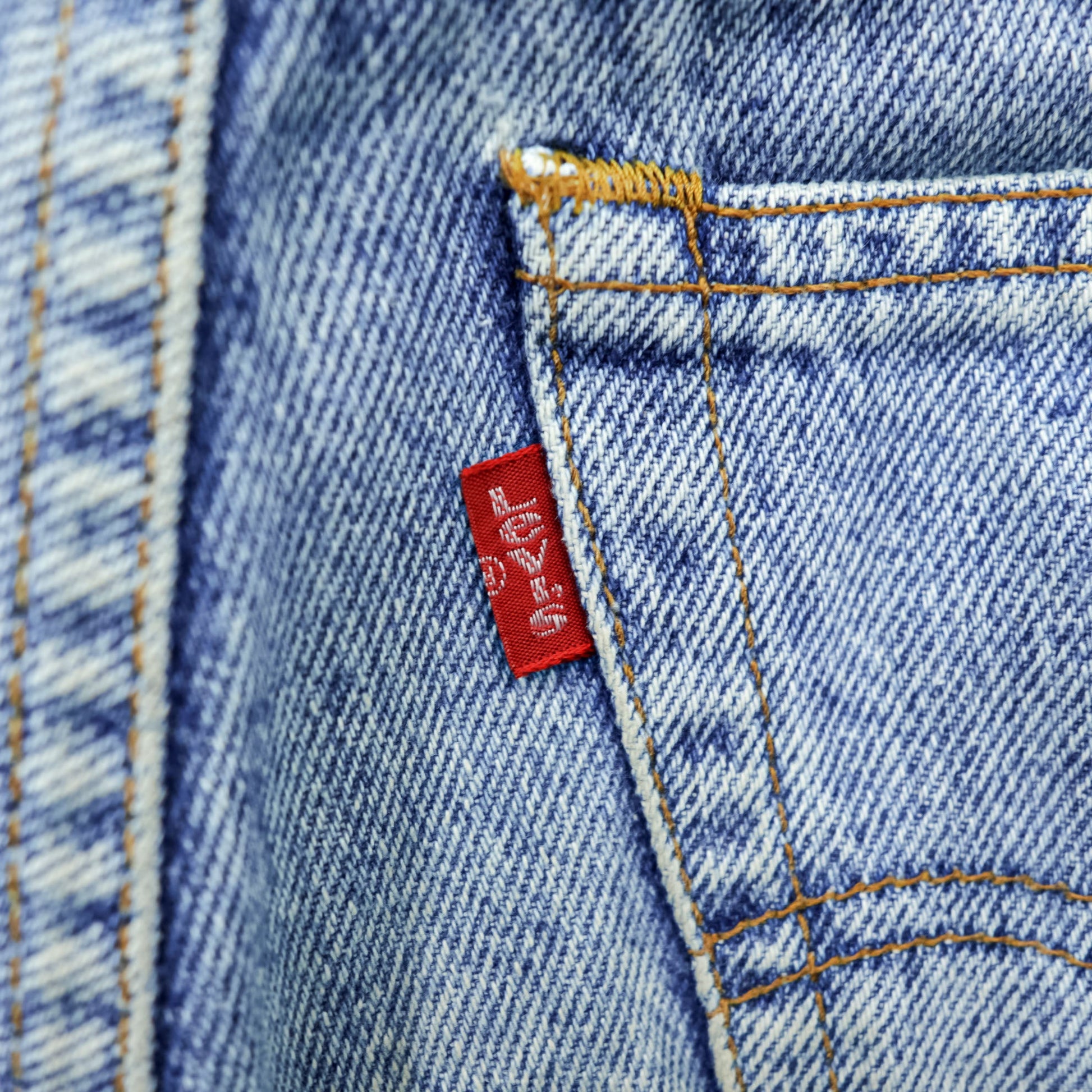 Levi's 90年代 デニムパンツ ジーンズ S インディゴ ブルー ボタン裏359 515-0217