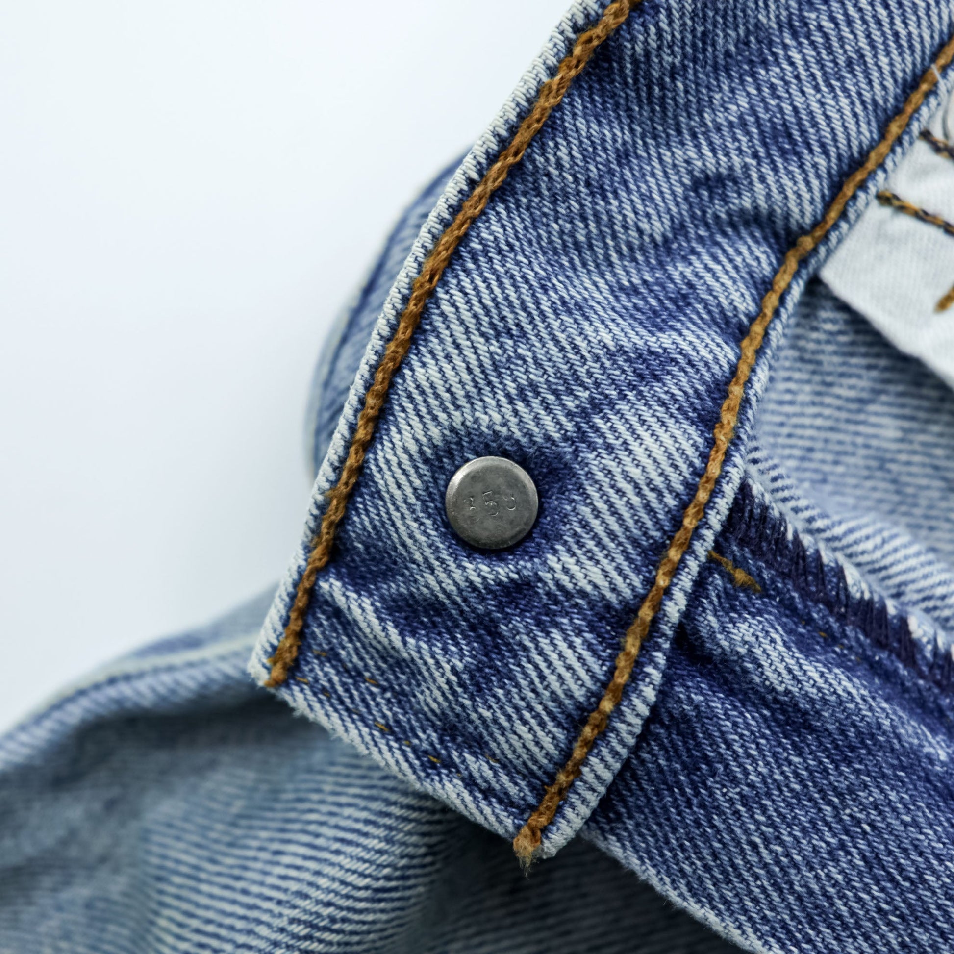 Levi's 90年代 デニムパンツ ジーンズ S インディゴ ブルー ボタン裏359 515-0217