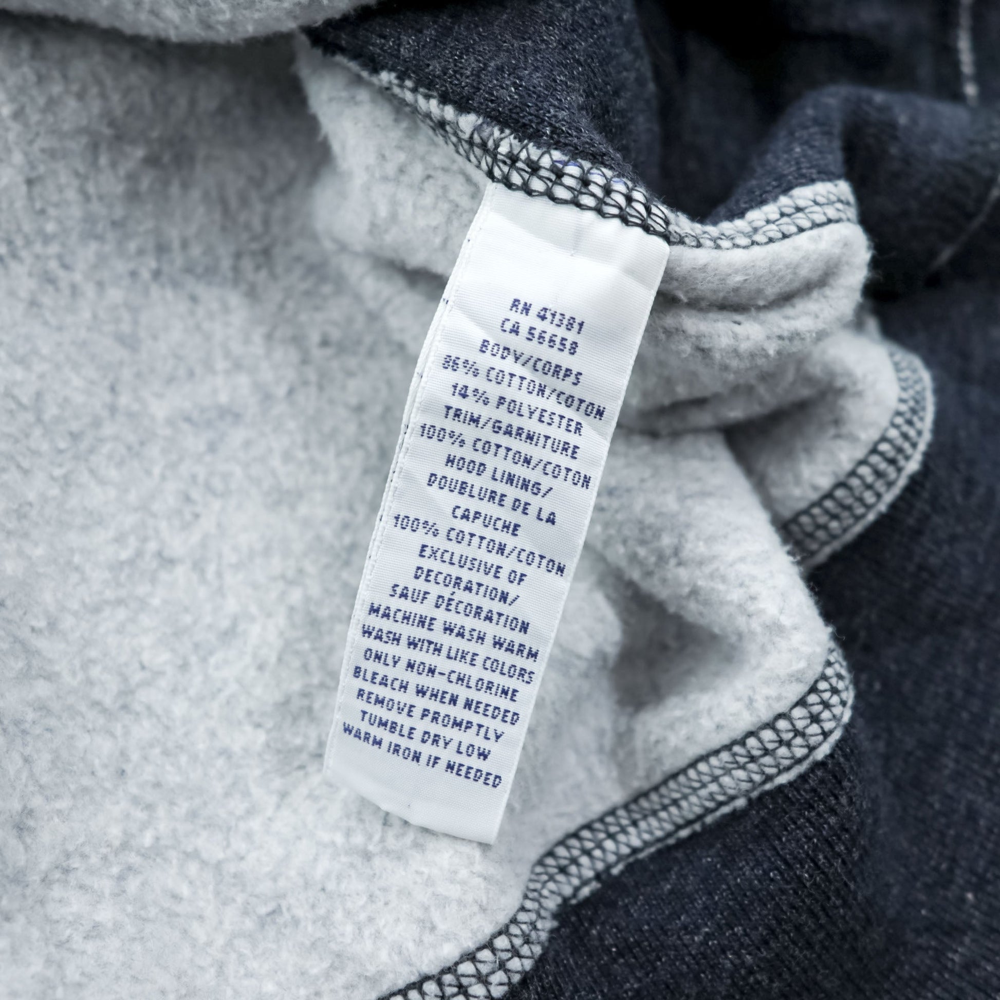 Polo Ralph Lauren リバースウィーブ ジップパーカー 3XL グレー スモールポニー 刺繍 ロゴ ビッグサイズ フロントポケット